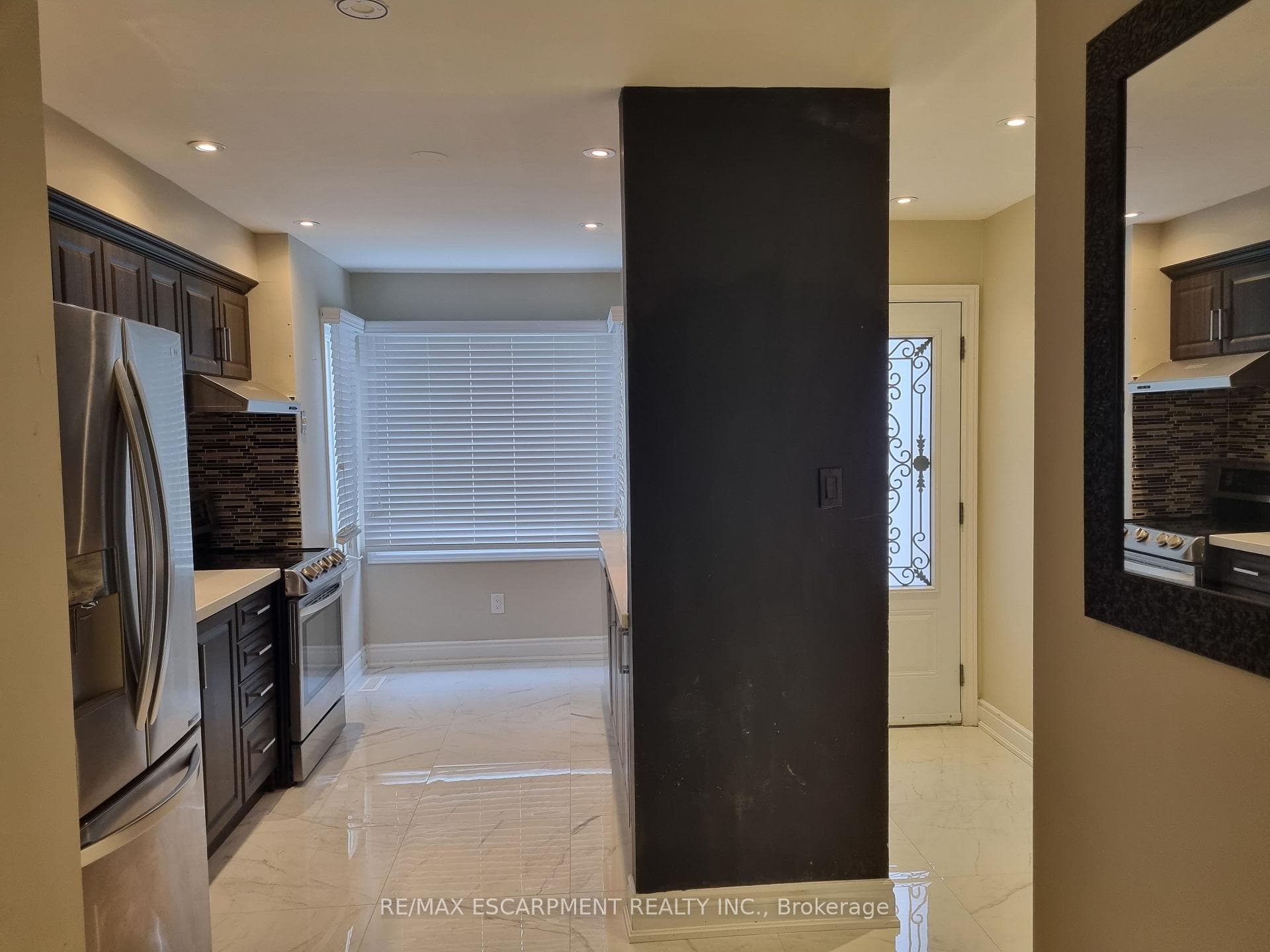 Foyer and Kitchen