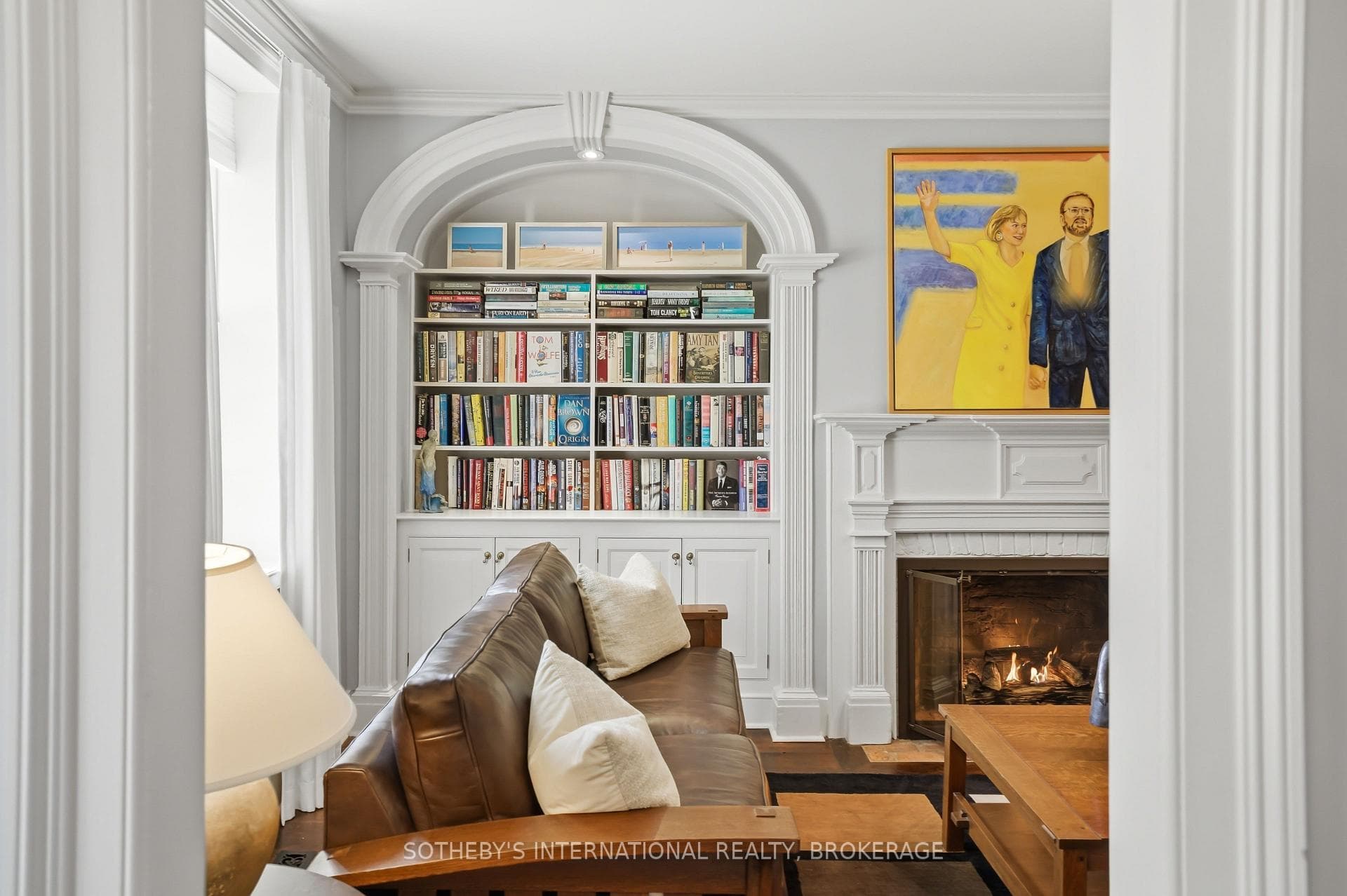 Notable millwork.