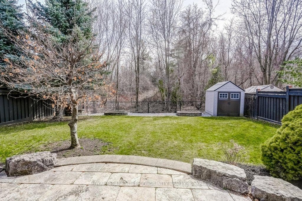Backyard With Garden Shed