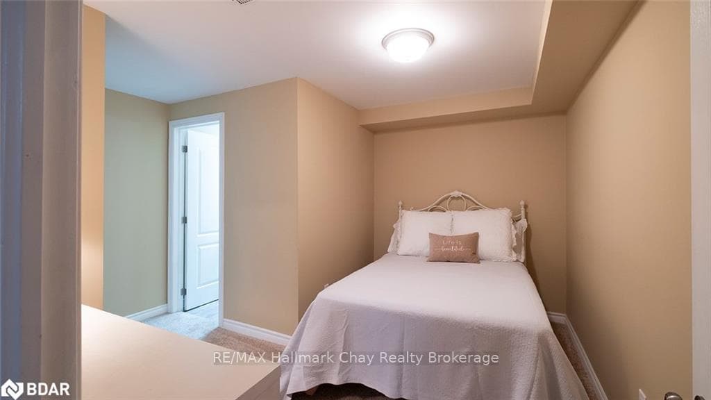 Lower level bedroom with ensuite