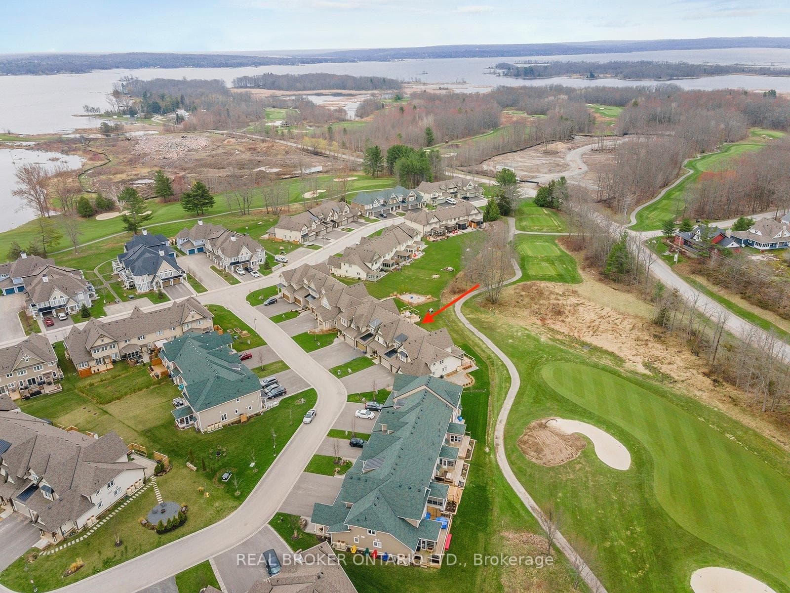 Aerial view of location