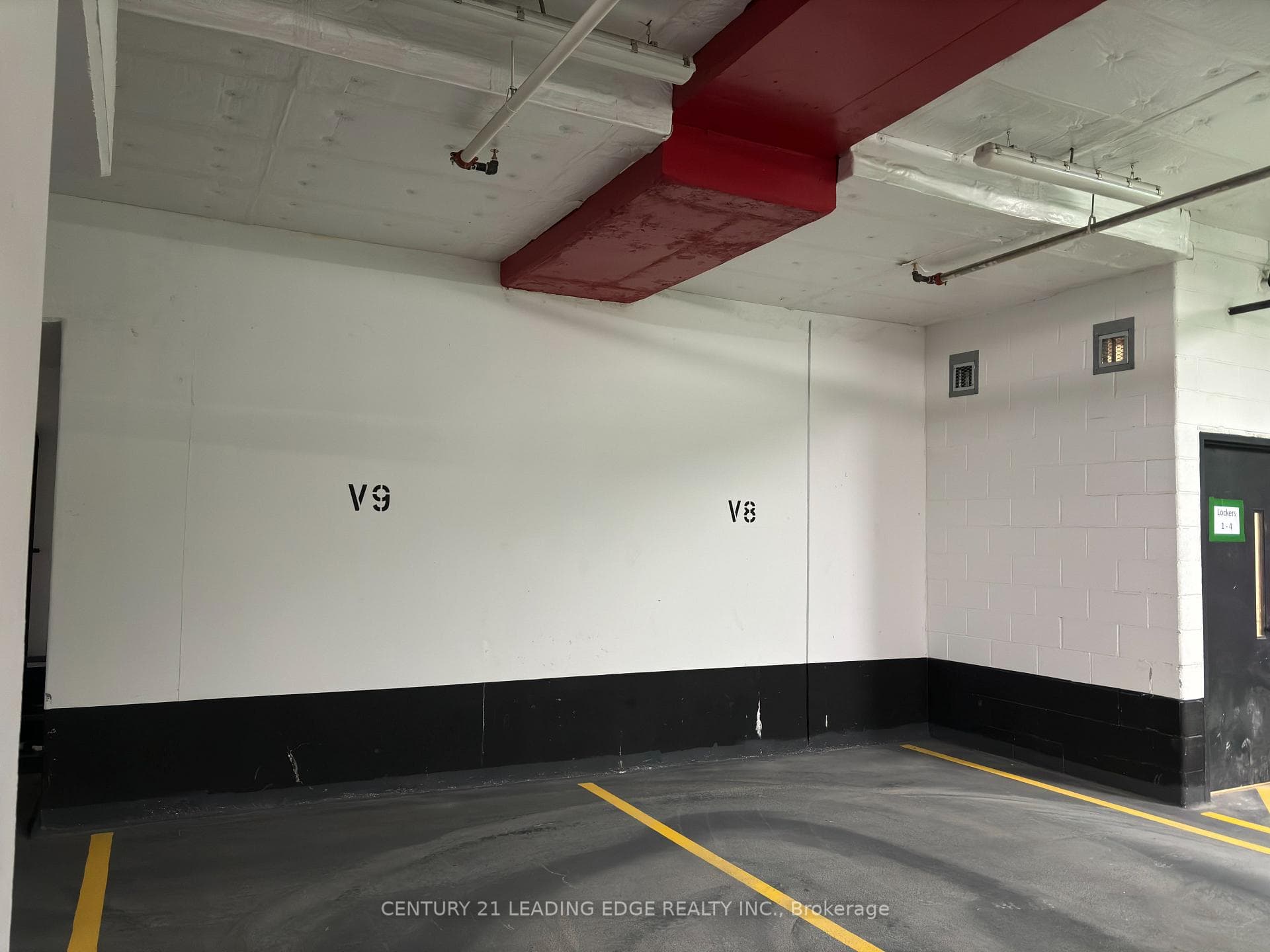 visitor parking under construction