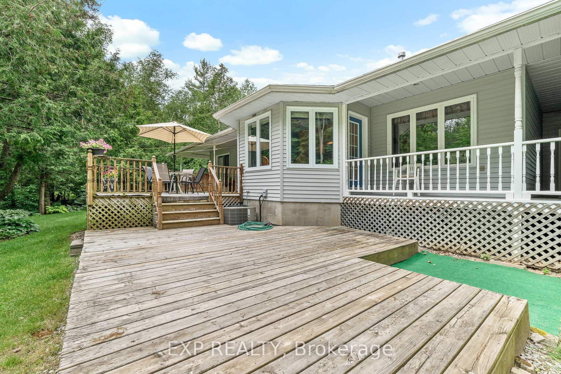 Private back decking