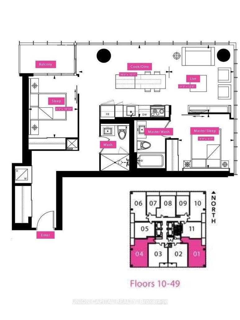 101 Charles Street Unit 1401 photo 3