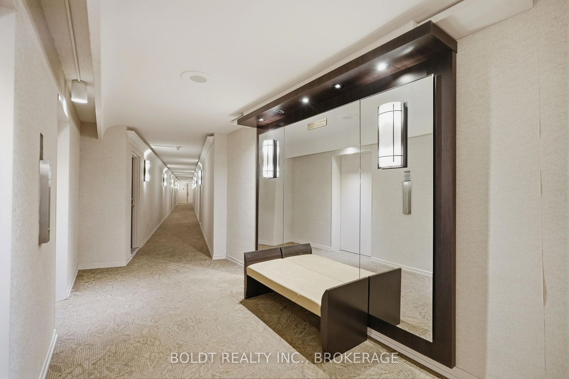Hallway off elevator