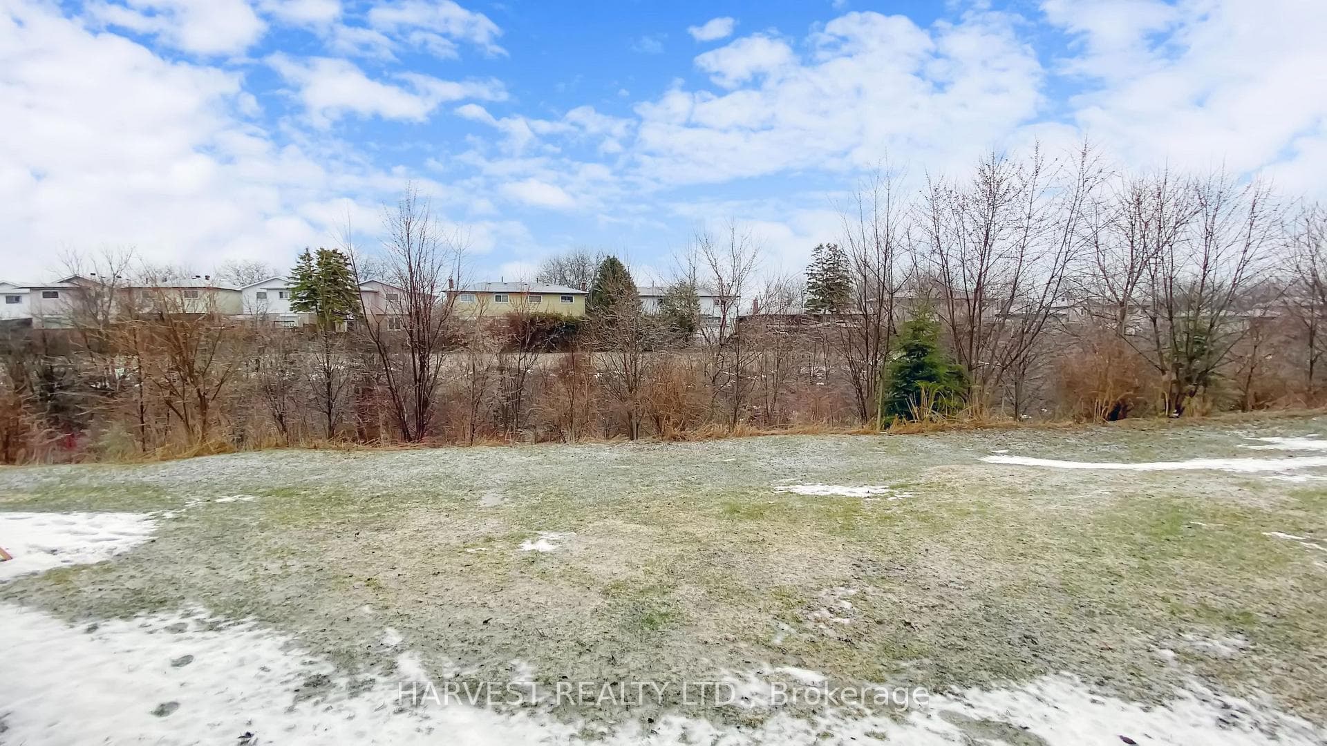Open private green land.