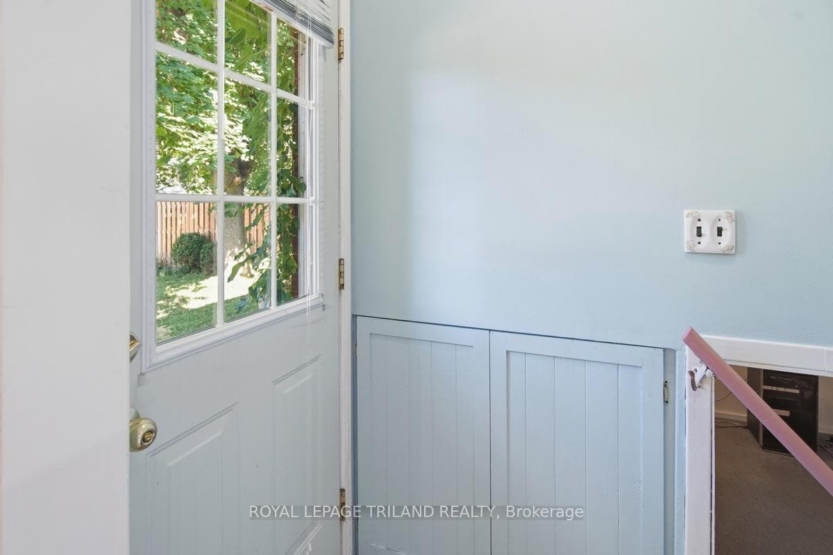 Main Floor: Back Door / Could Be Separate Entrance