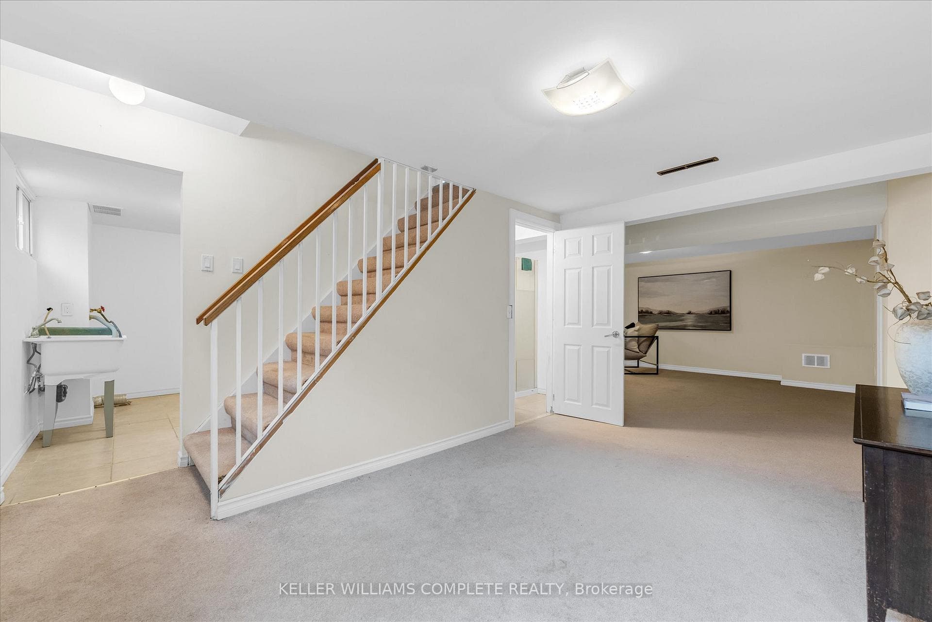 tons of room in the finished basement