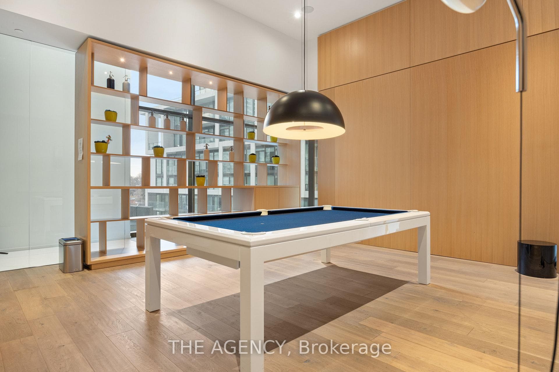 Billiard room