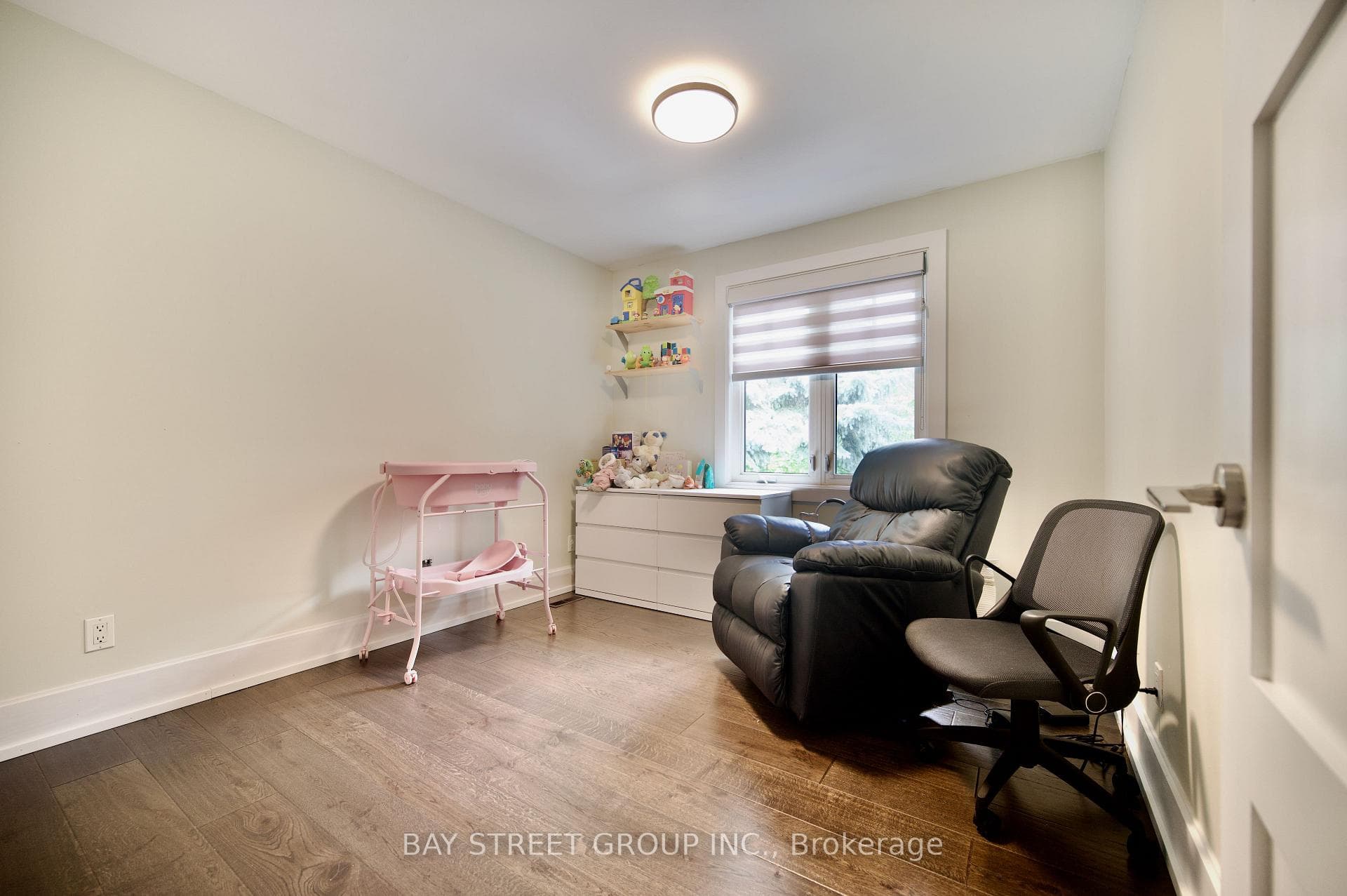 Bedroom 3 currently used a nursing room