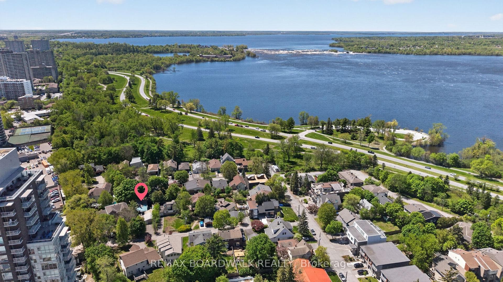 Steps to Trans Canada Trail/Ottawa River Pathway