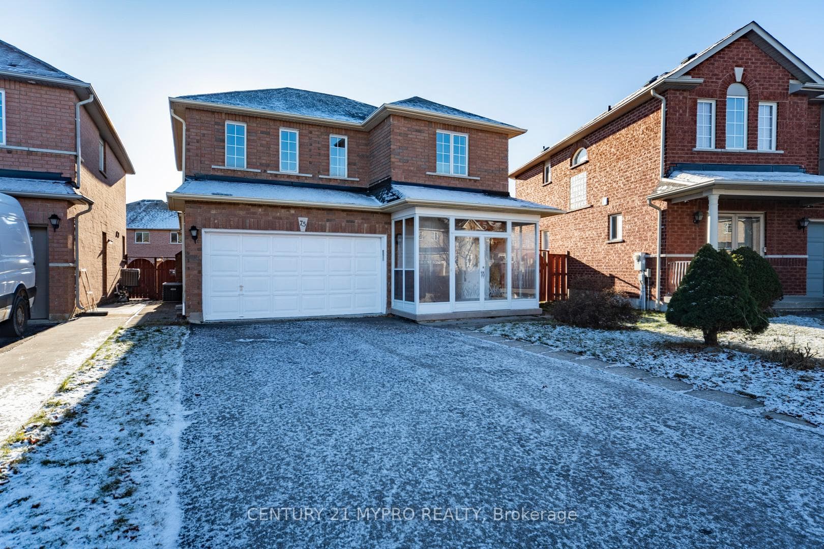 2 Garage, Long driveway with 4 parking spots