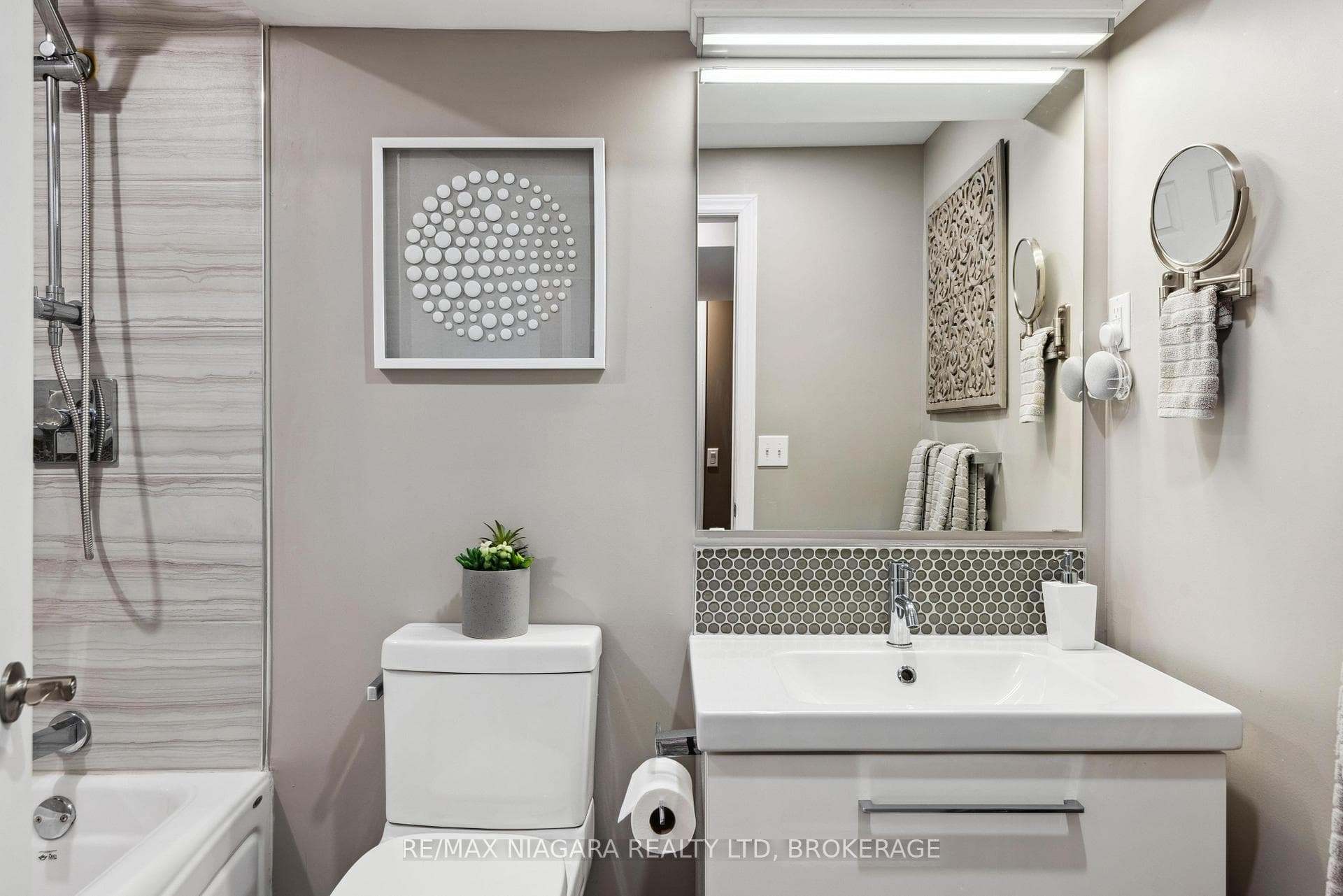 Four Piece Basement Bathroom