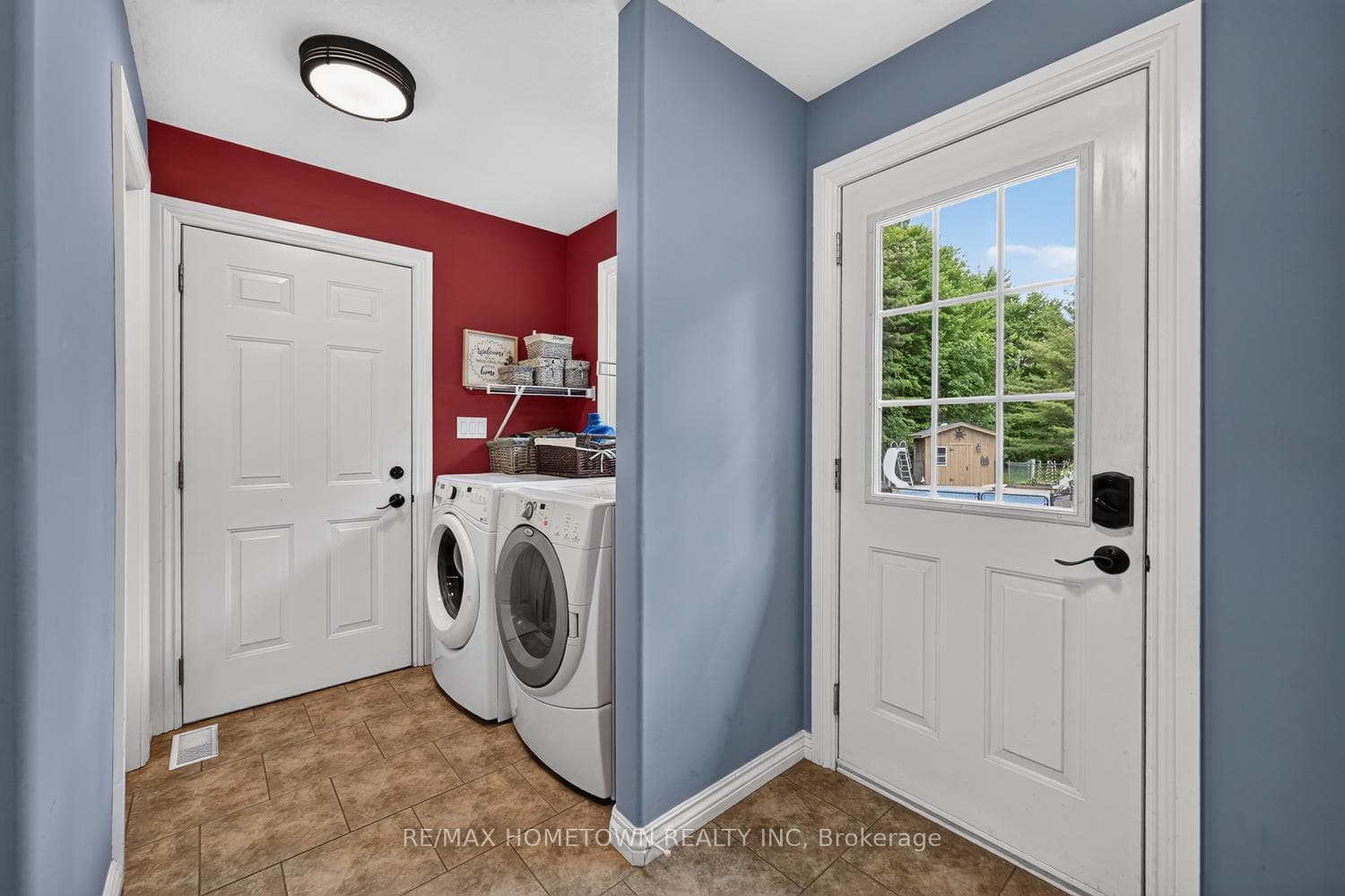 main floor laundry