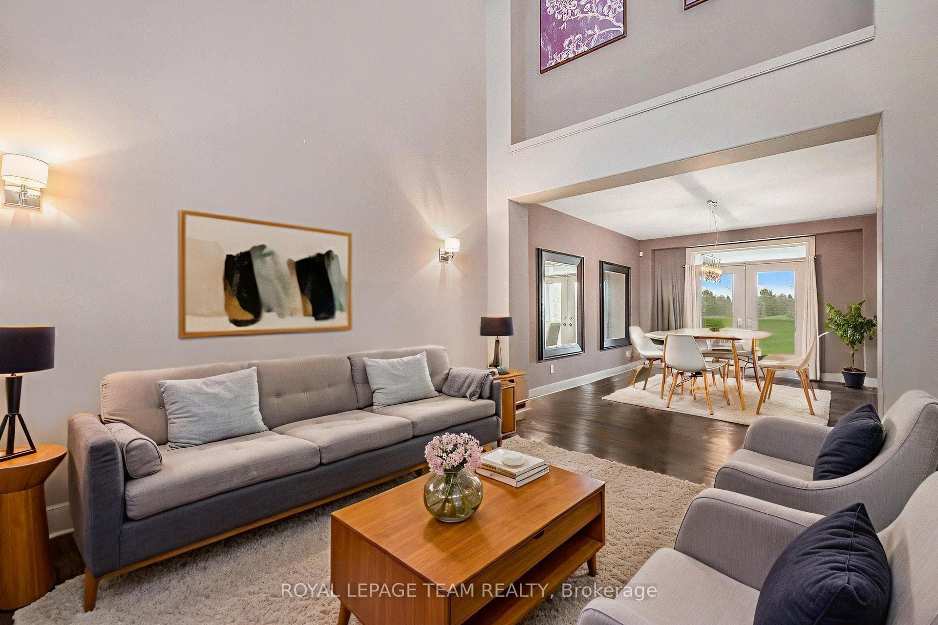 Living Room - Virtually Staged