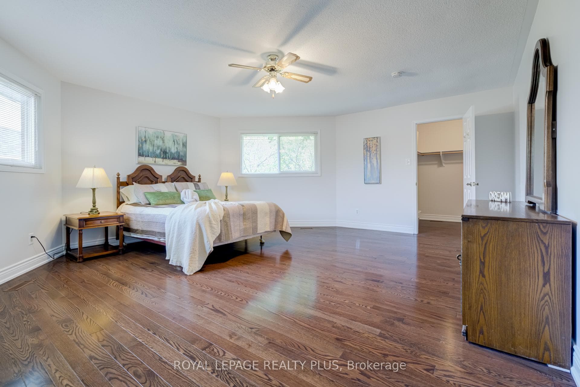 Oversized Primary bedroom