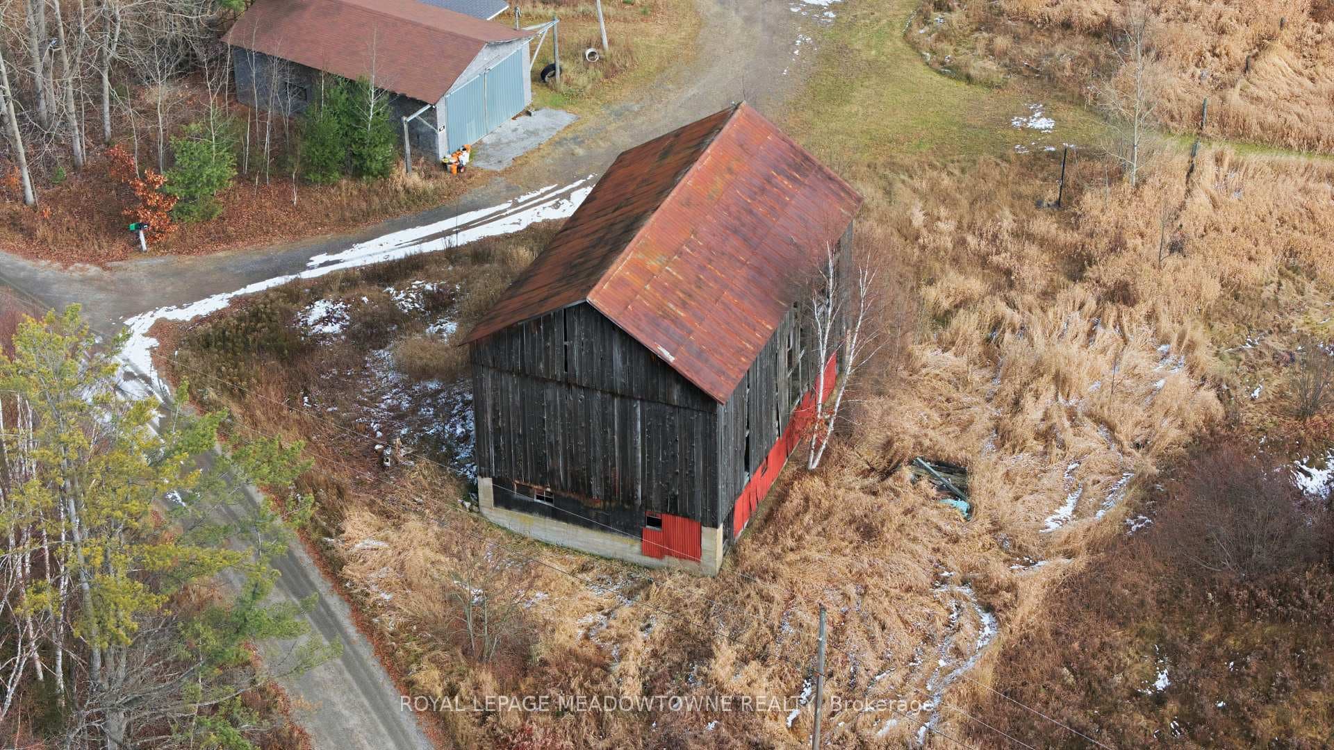 View of the barn