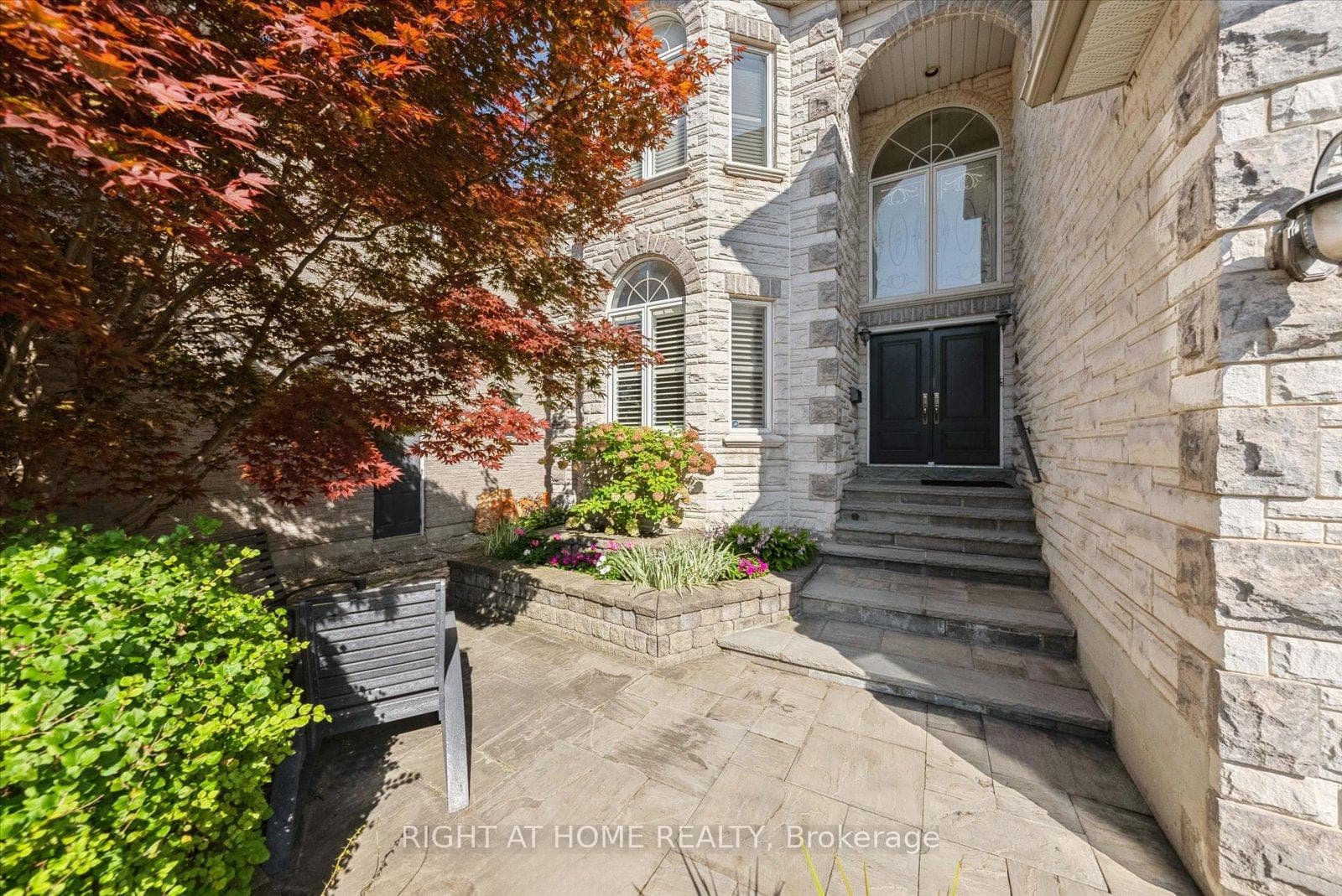 double doors entrance