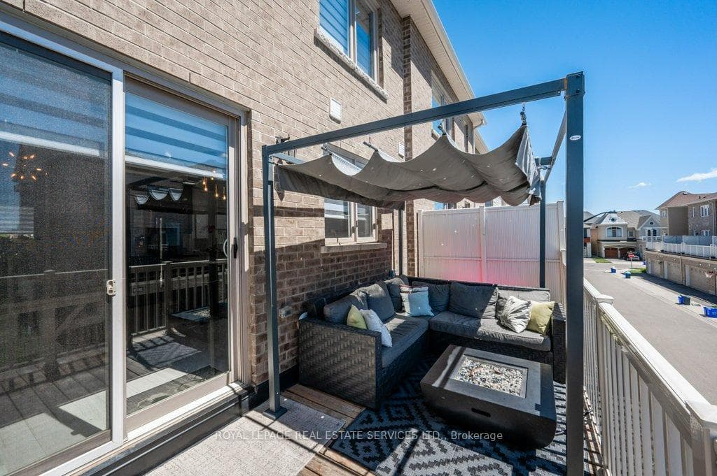 Large Balcony off Dining Room