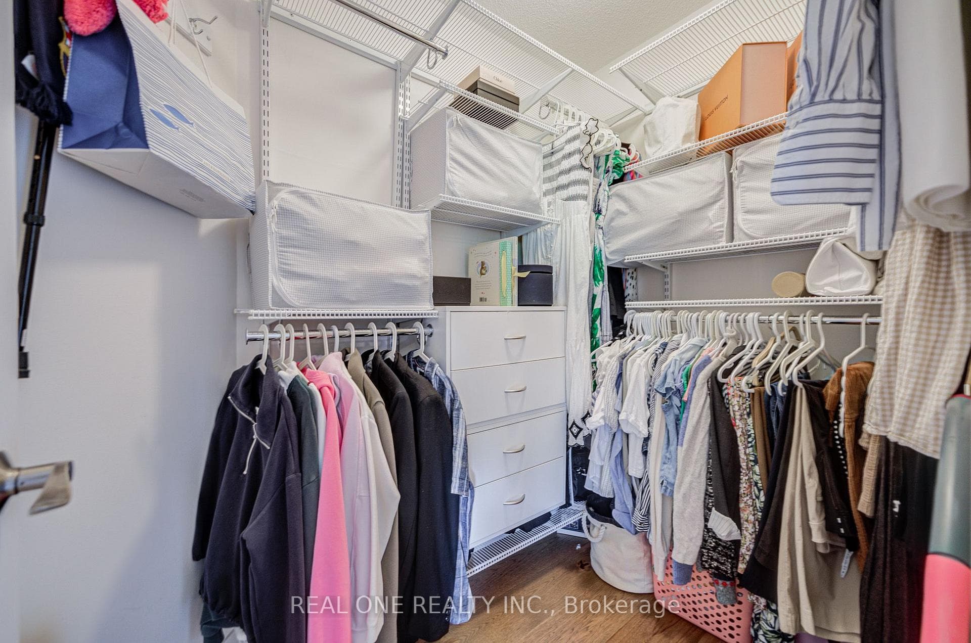 Large Walk In Closet With B/I Organizers