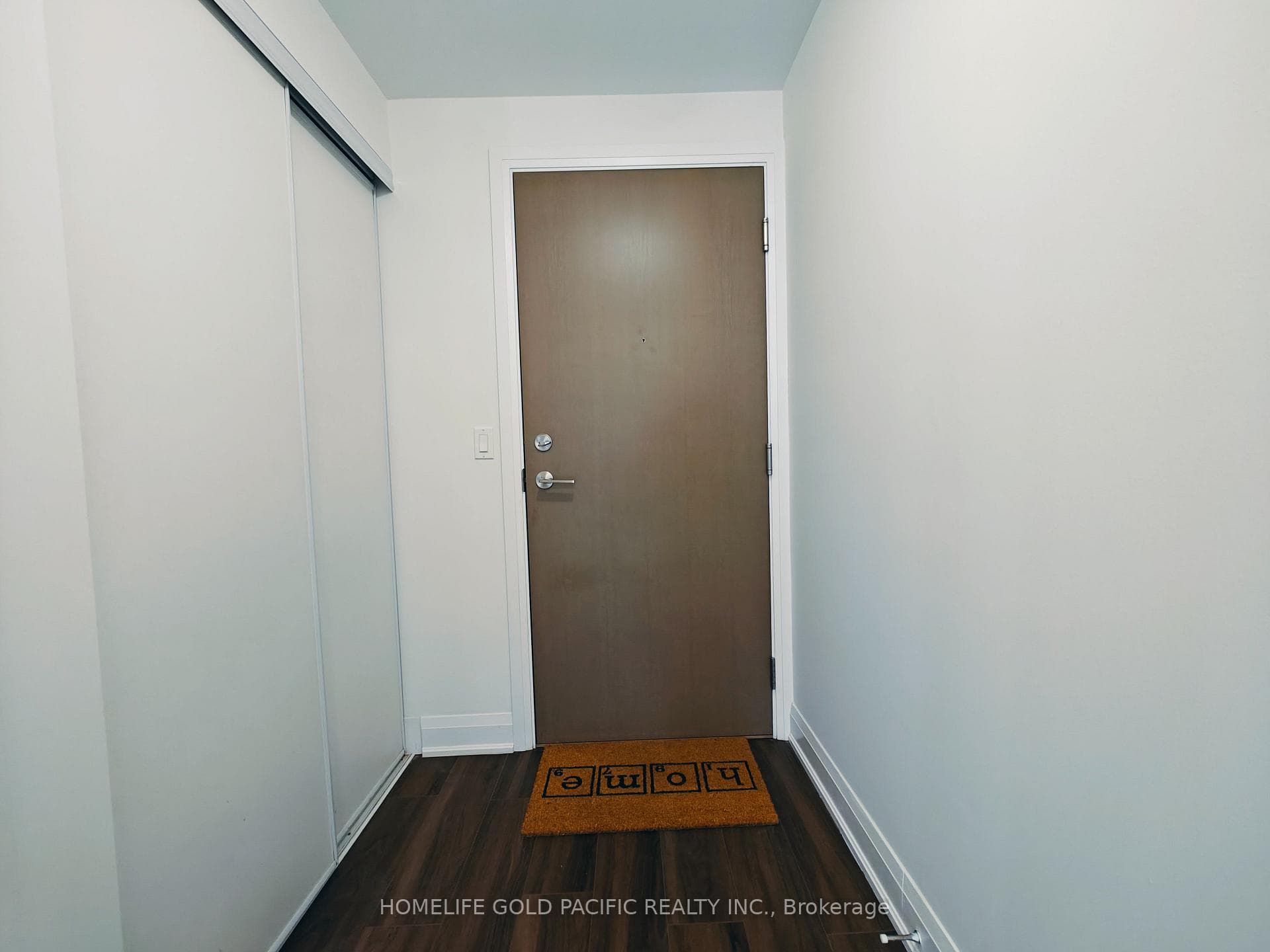 Entrance with closet