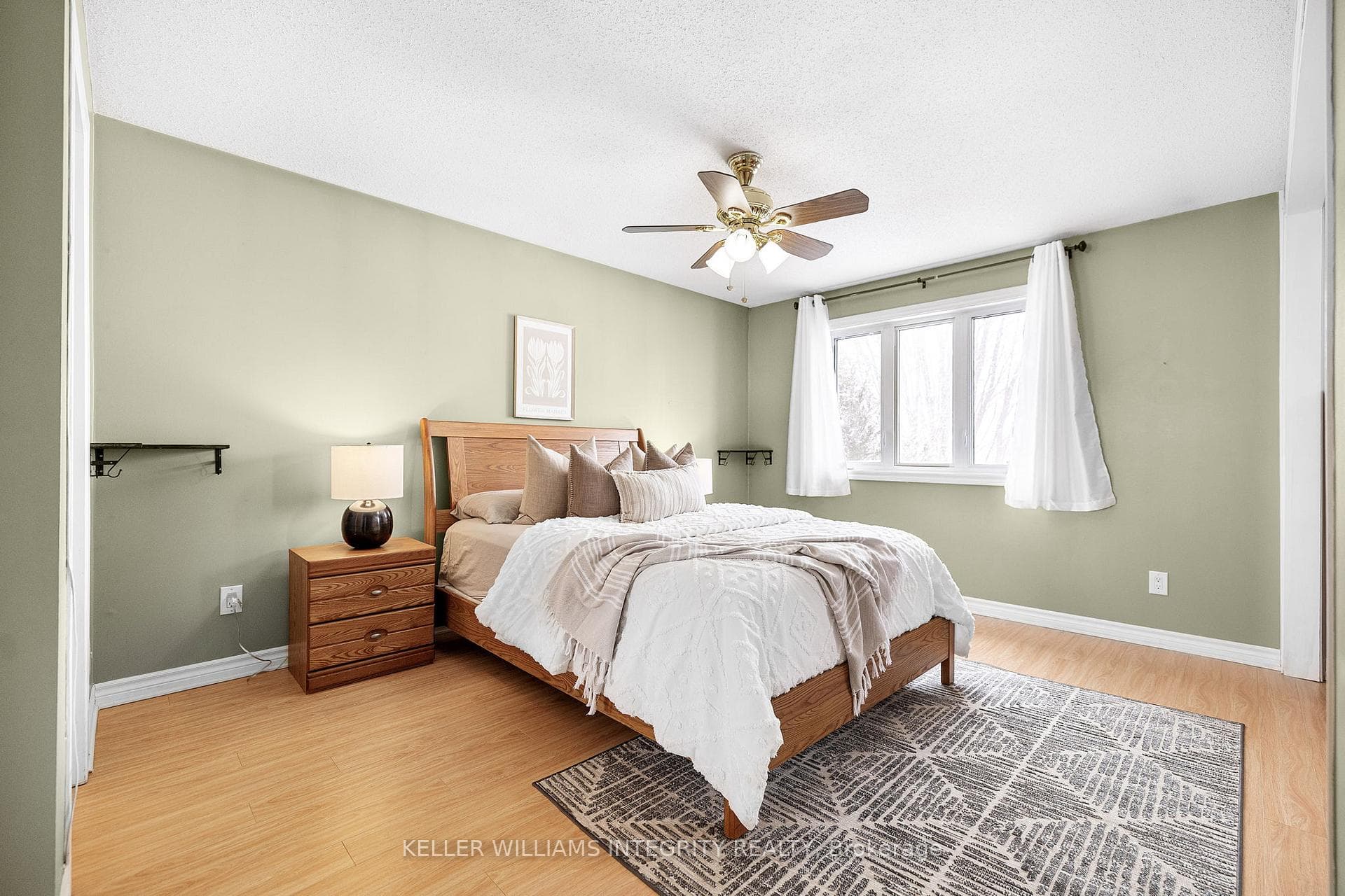 Bright and spacious primary bedroom