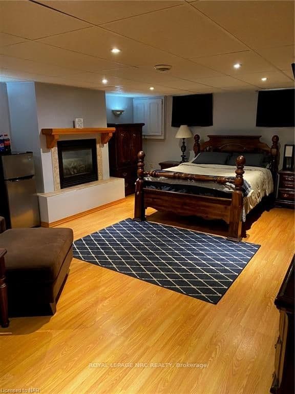 lower level bedroom