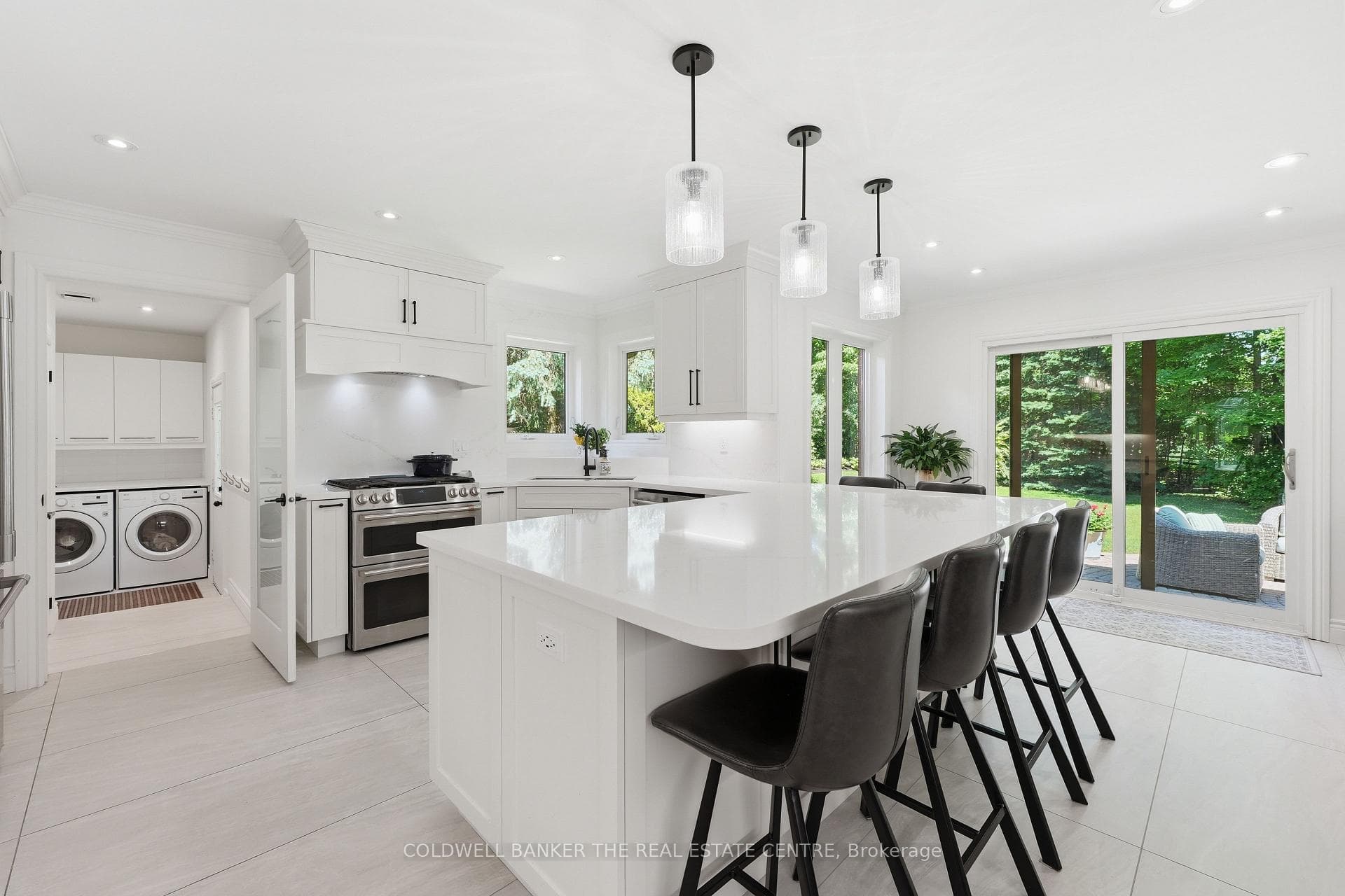 Walkout kitchen to Backyard