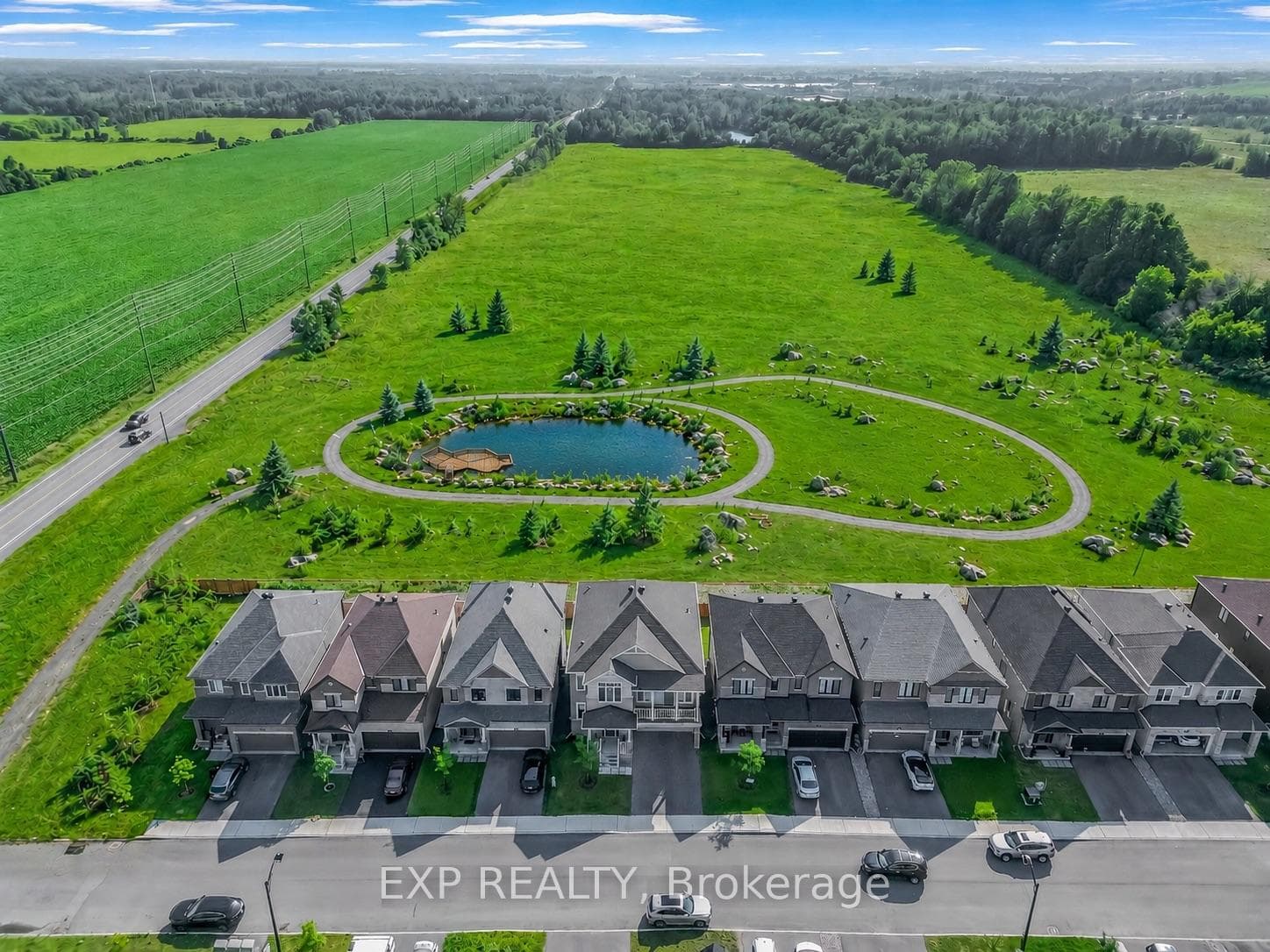 Virtual photo of Future pond final design may vary