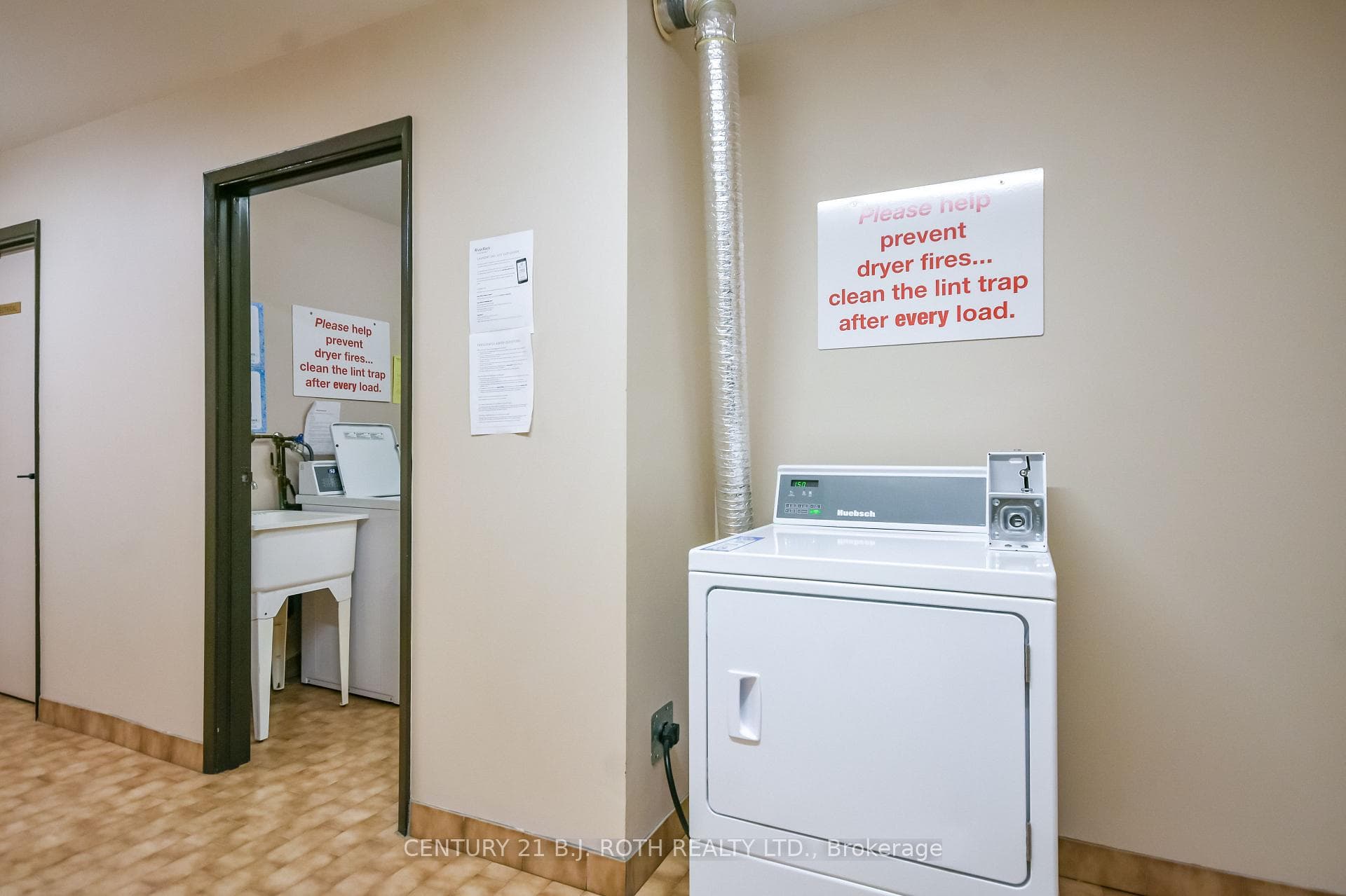 Laundry room on site.