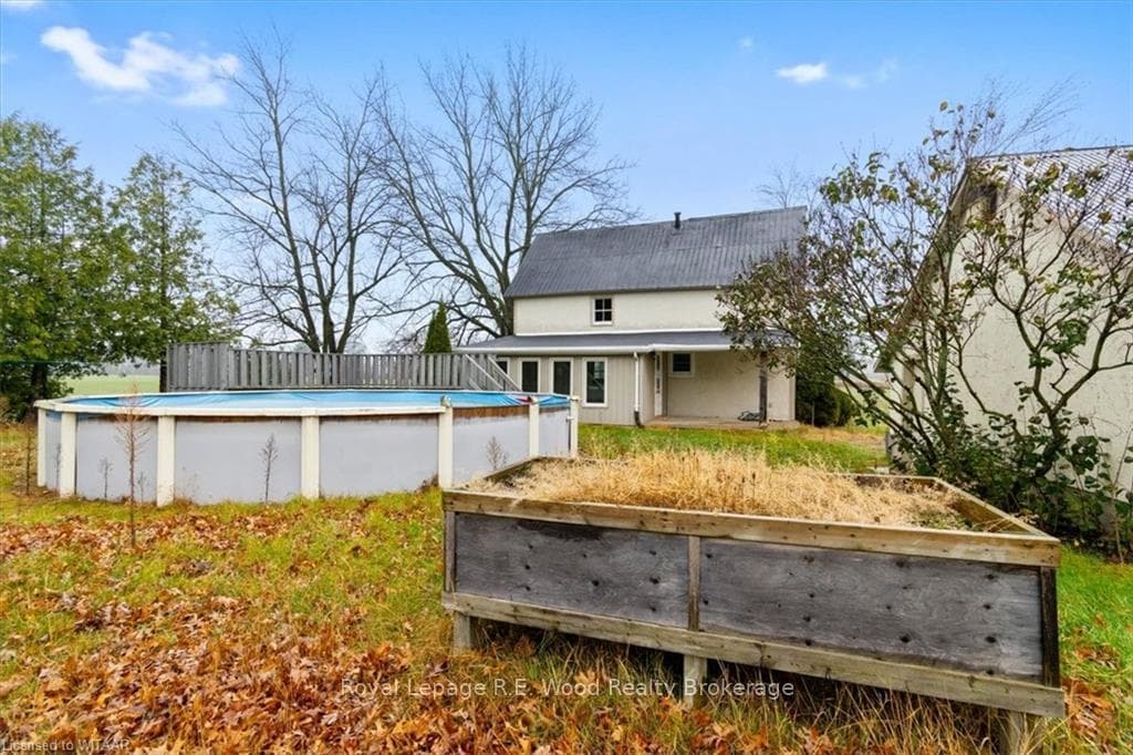 View of back of house