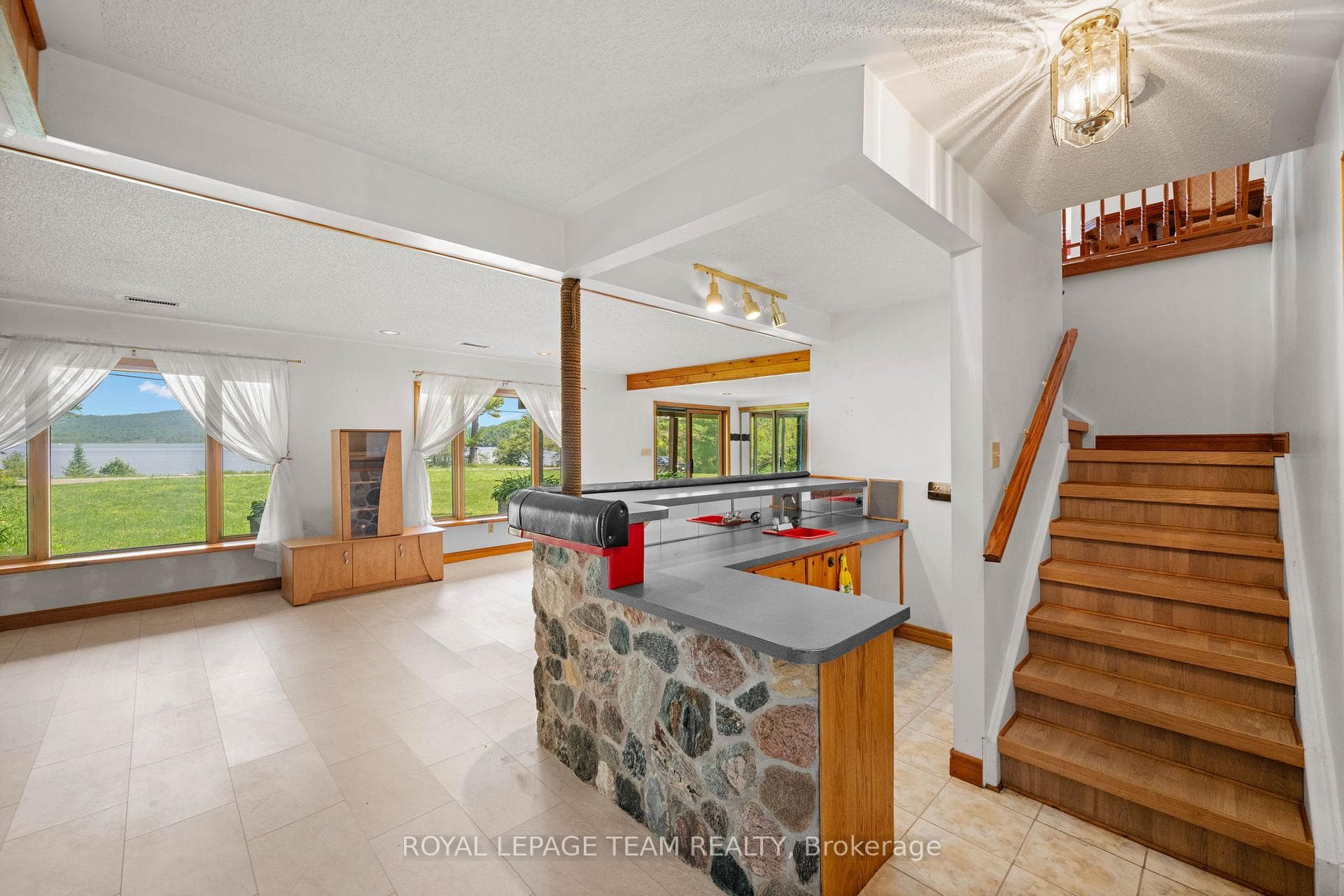 Basement bar
