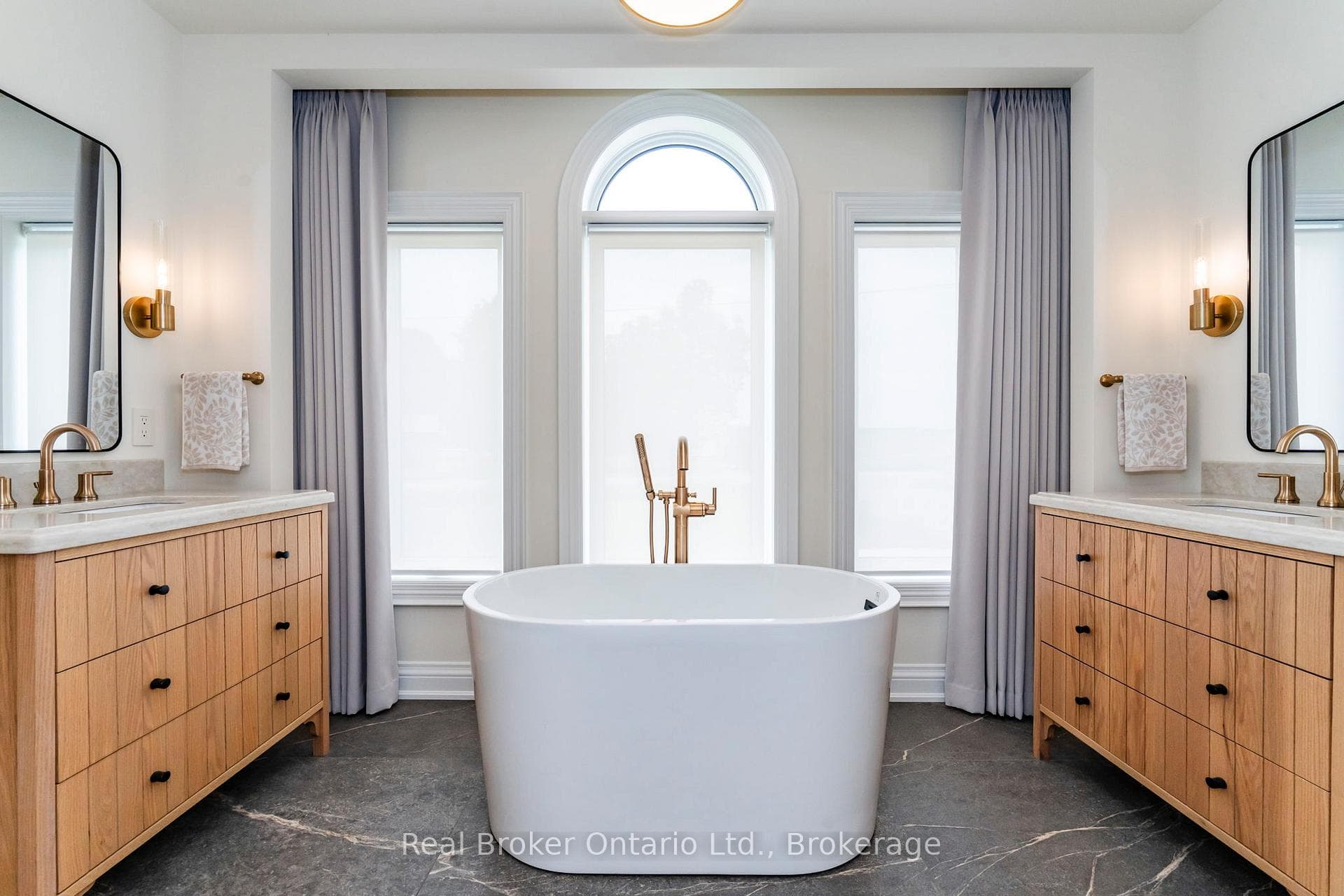 Modern, Deep, Freestanding Tub