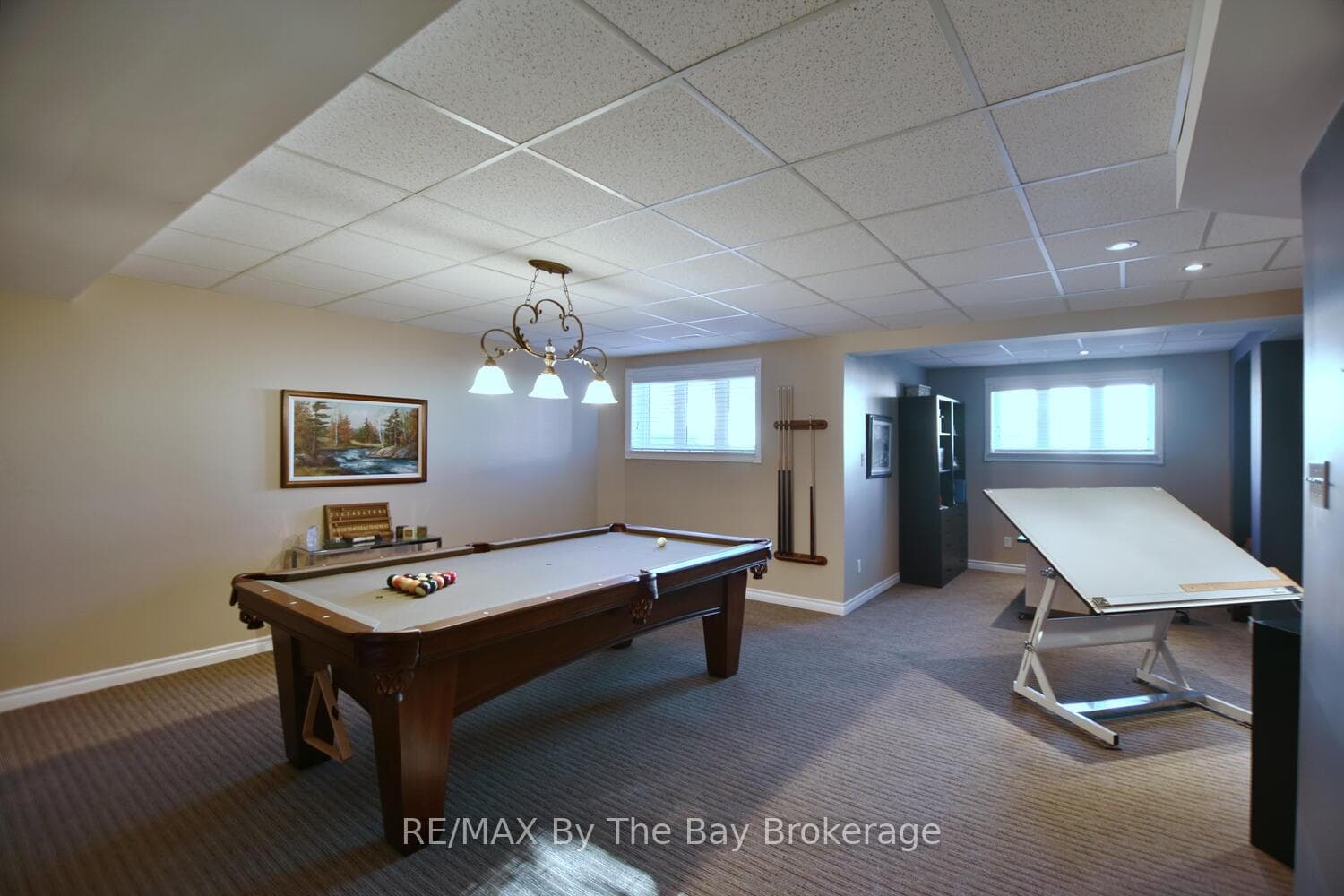 Bright Lower Level Great for Entertaining