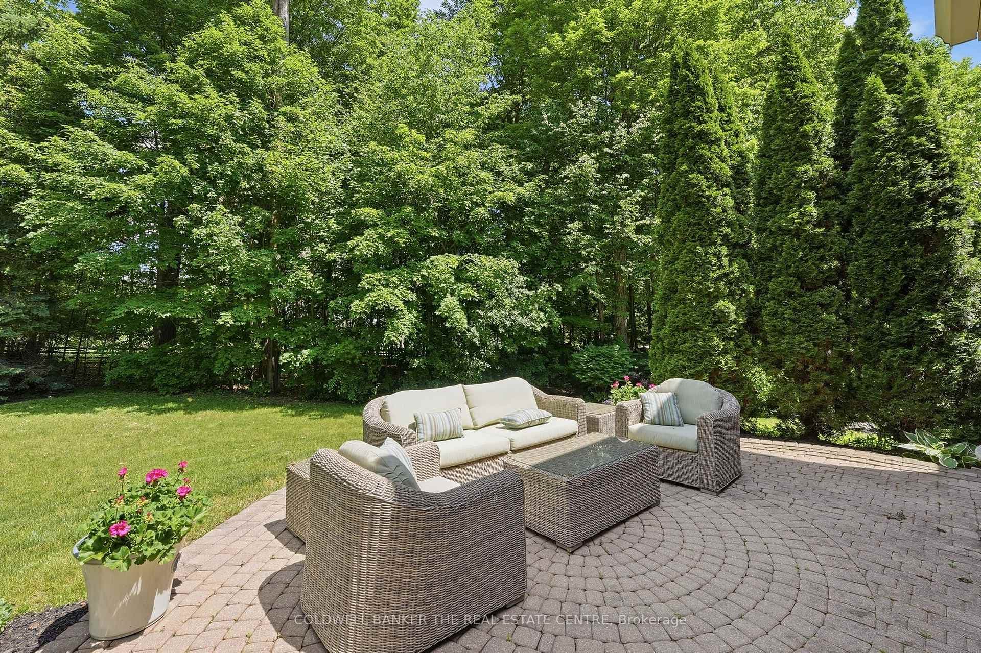 Backyard Stone patio