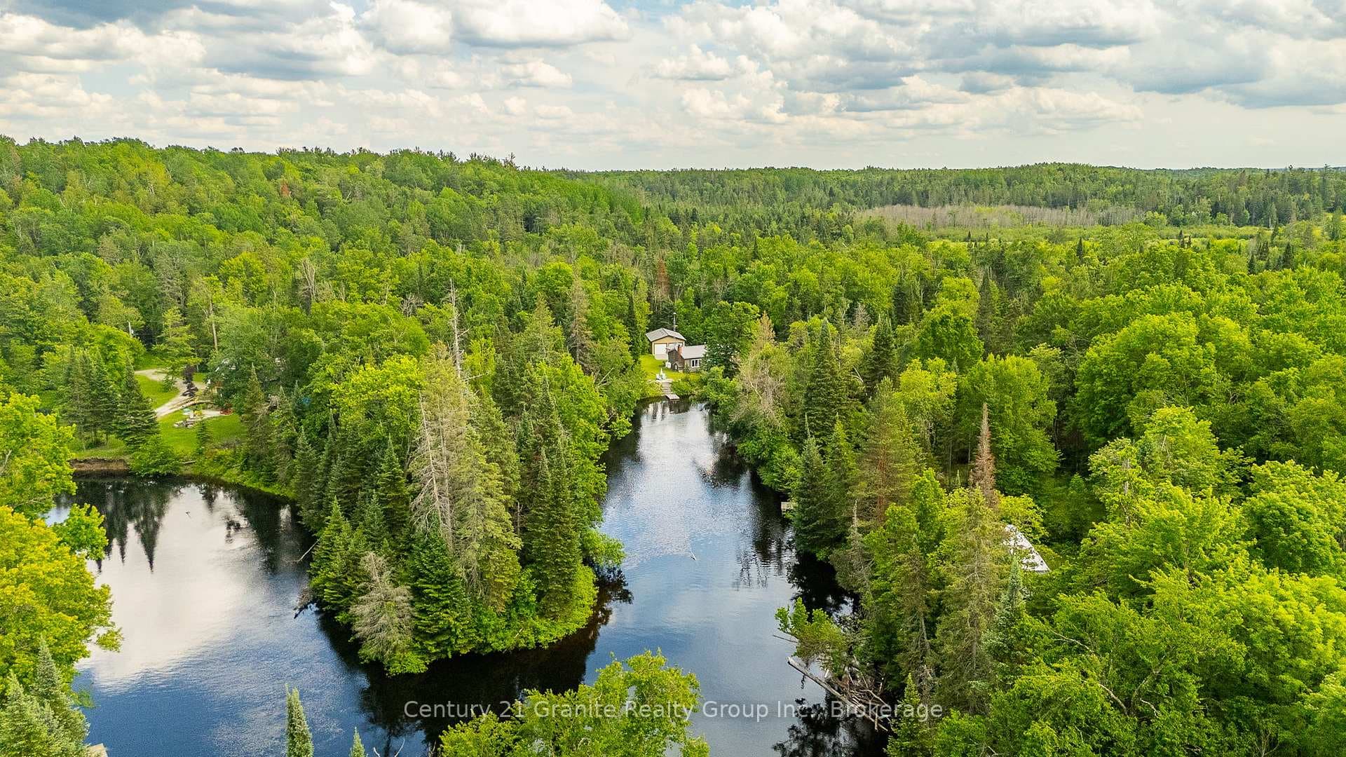 long river view