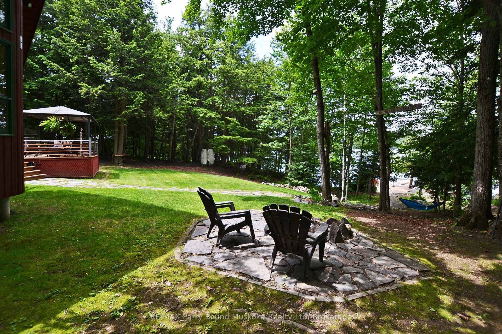 Enjoy evenings by the firepit