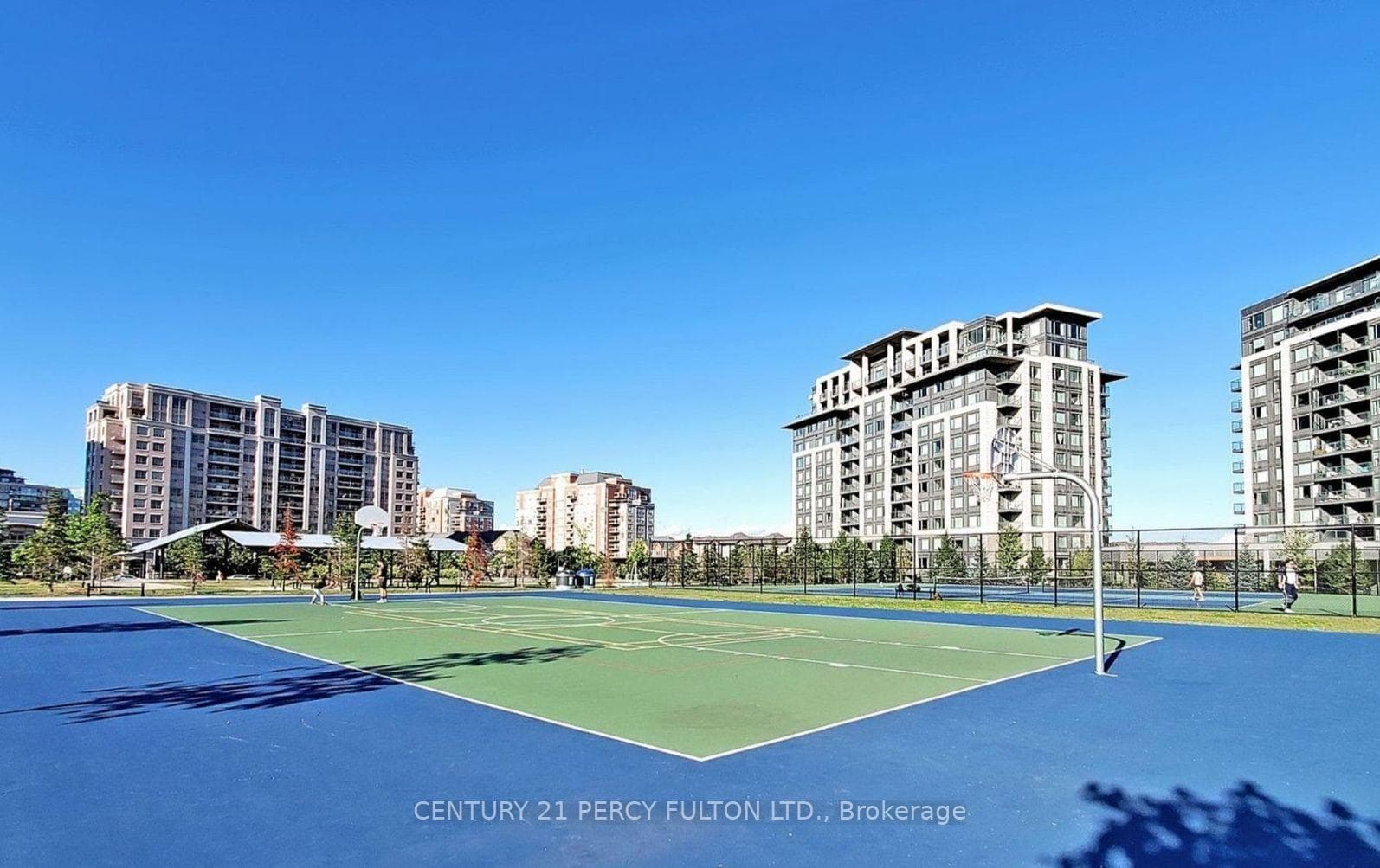 Nearby Basketball/Tennis Court