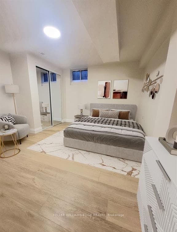 Staged Primary Bedroom