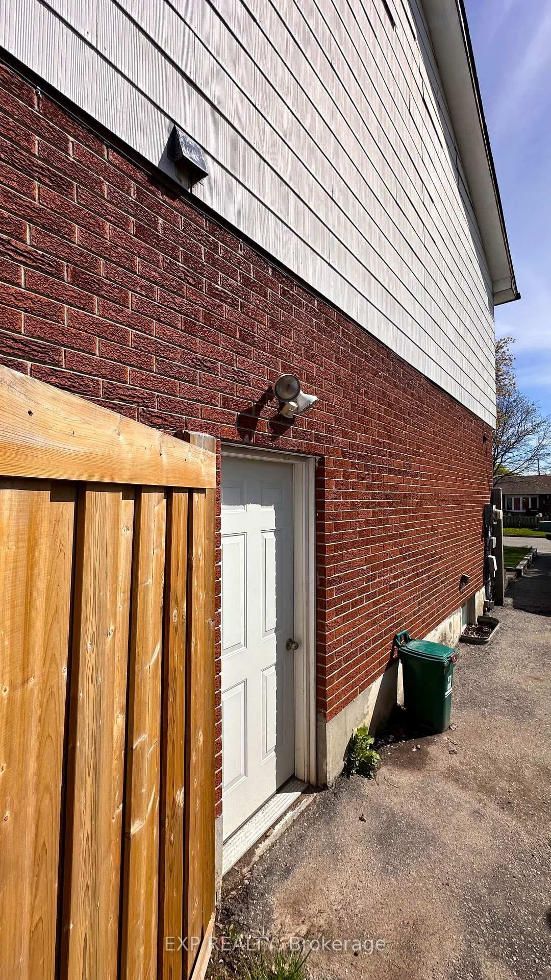 Side Entrance To Finished Basement