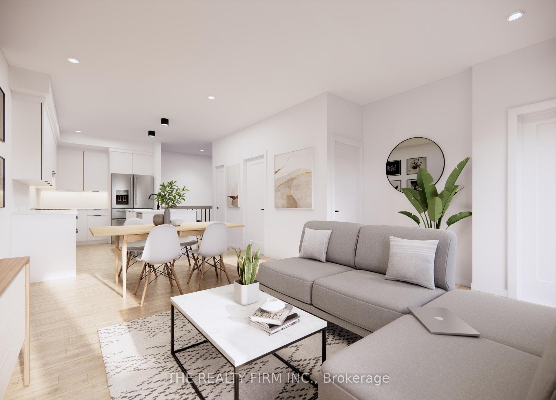 LIVING ROOM RENDERING
