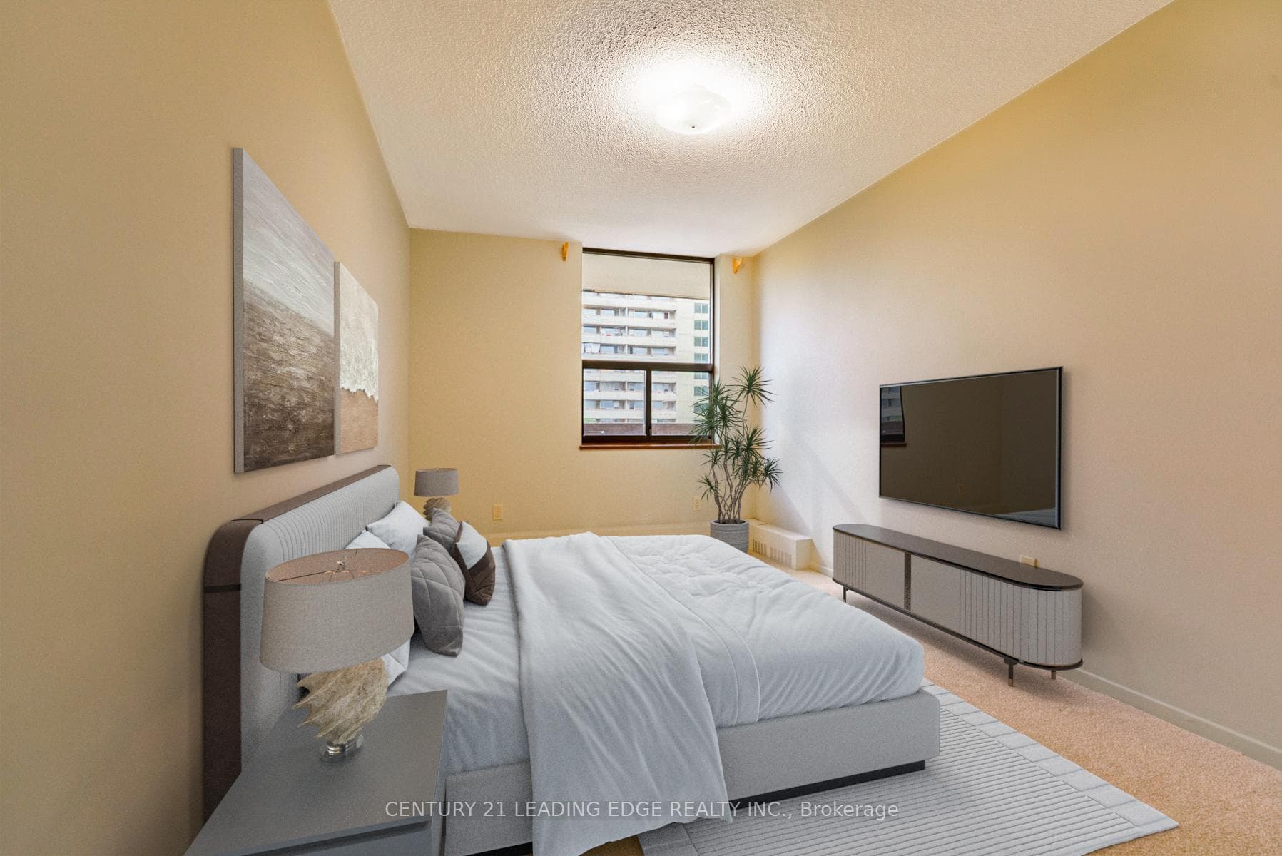 2nd bedroom - virtually staged