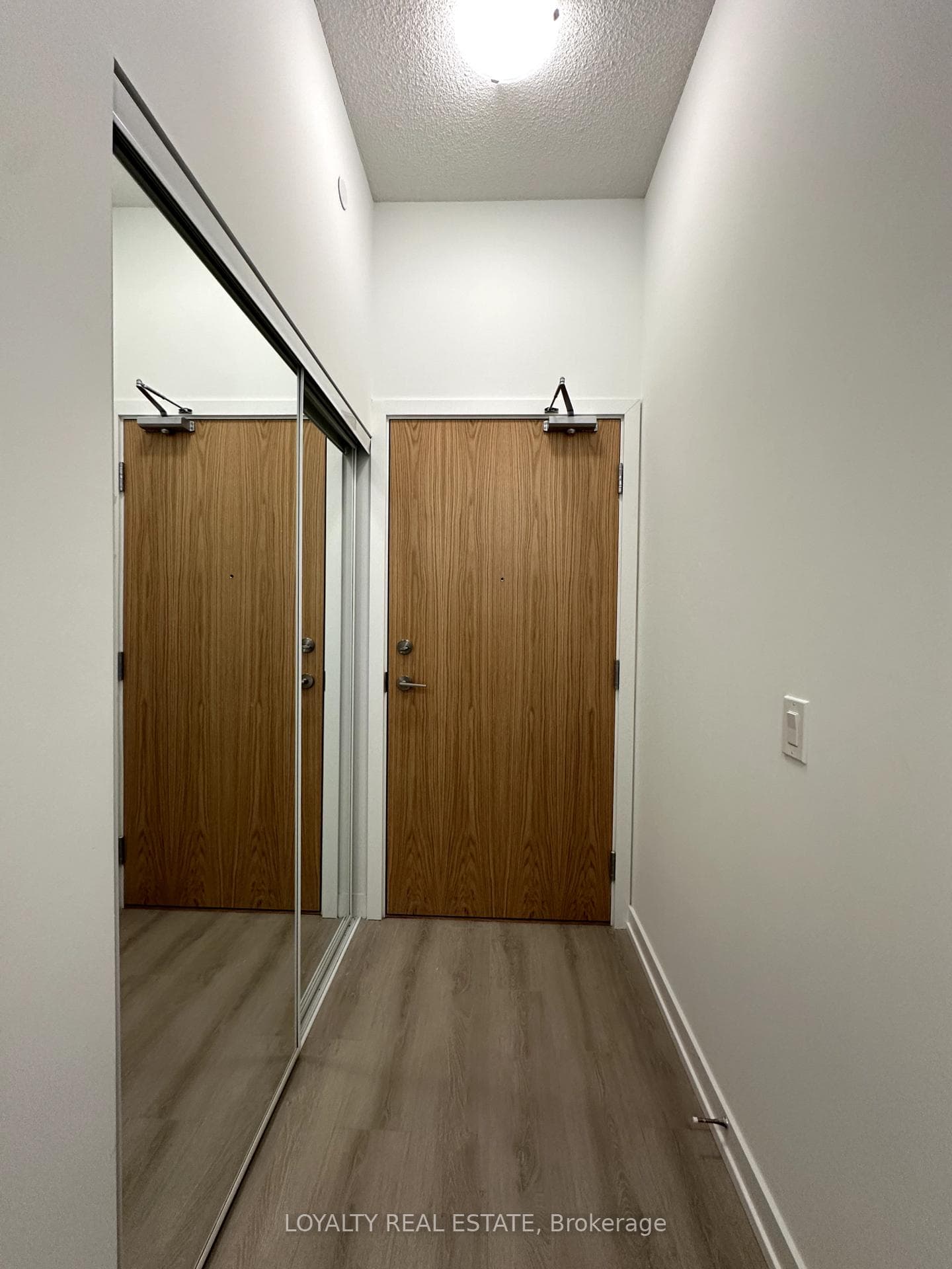 entrance of unit
