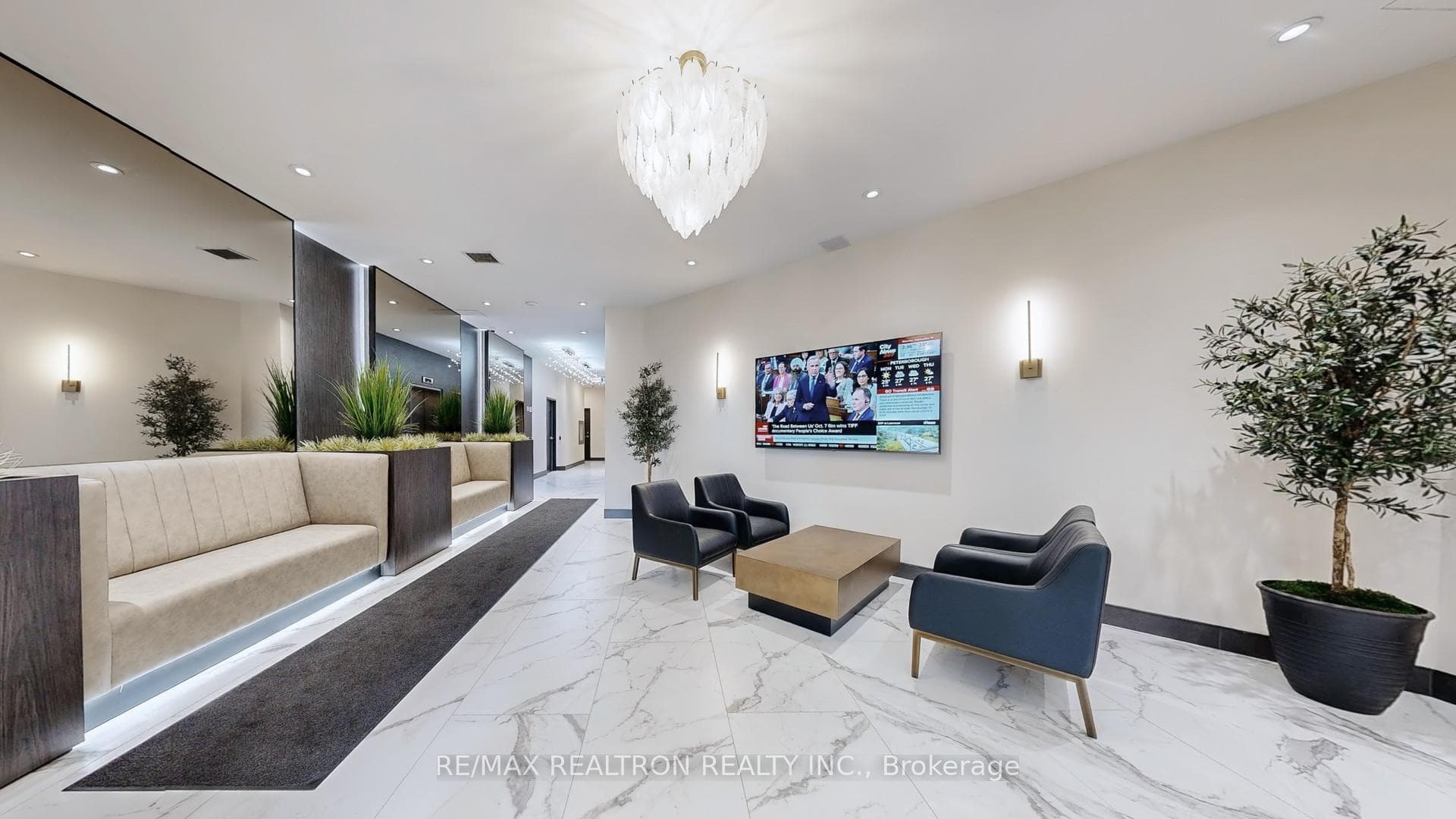 Visitors Lounge with 24/7 Video Surveilance