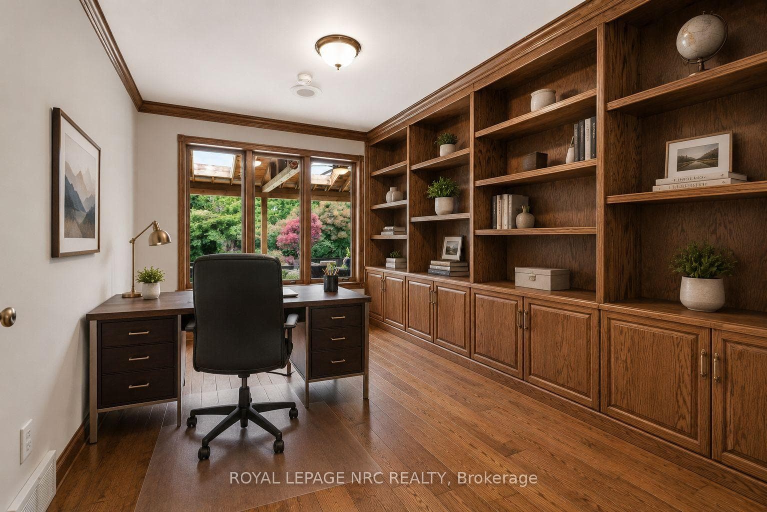 *virtually staged decor/furniture