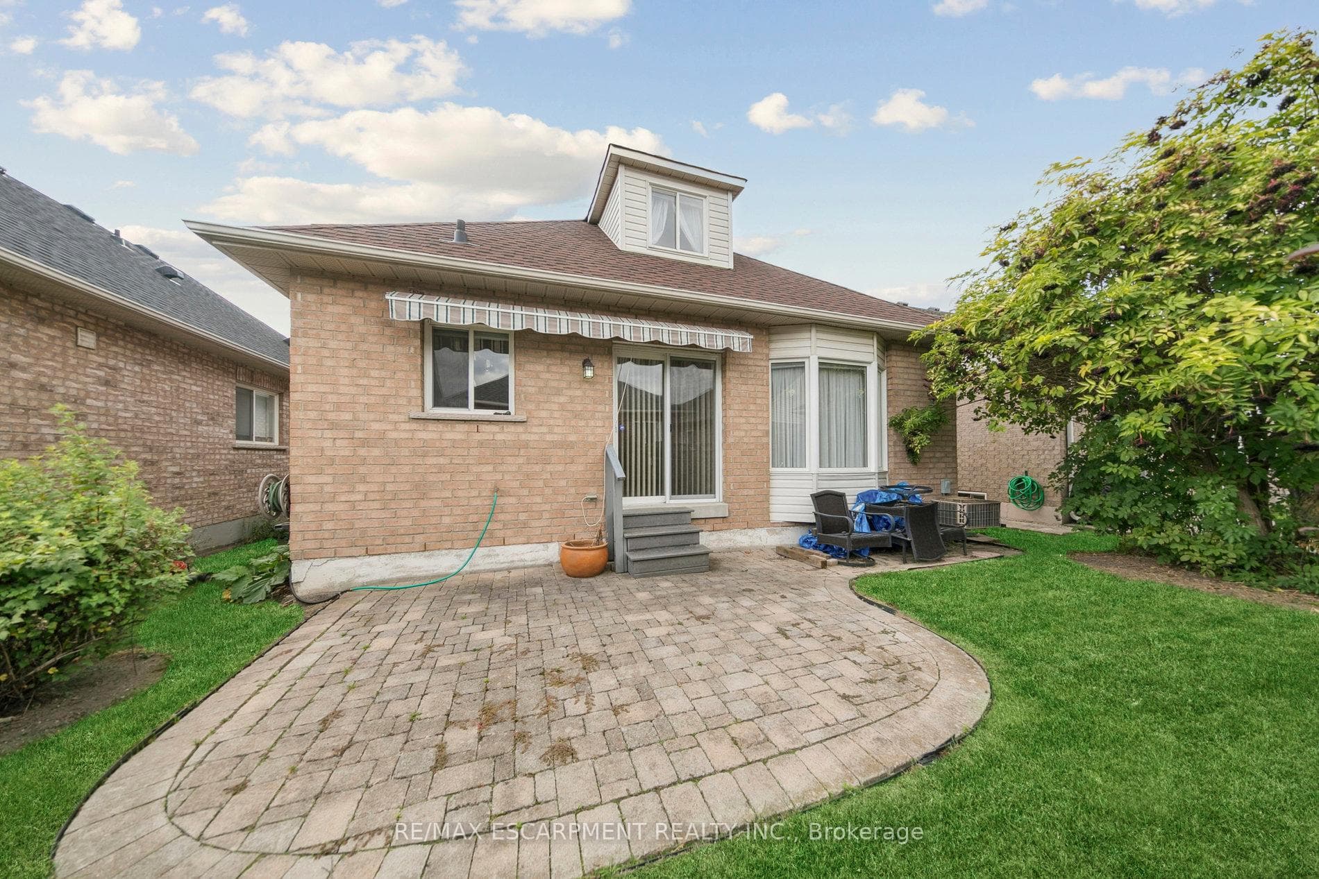 View of rear of home