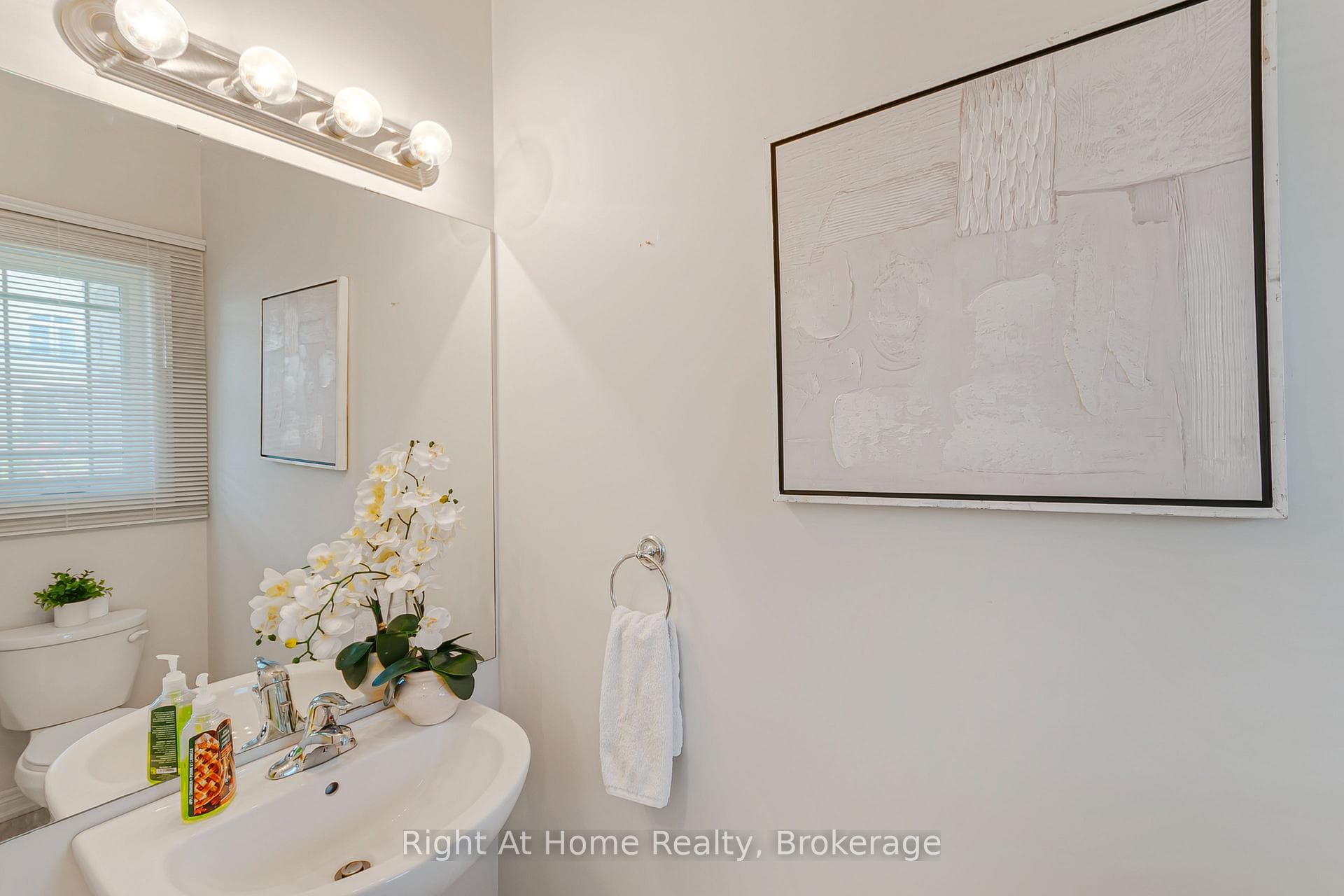 Powder room on main floor