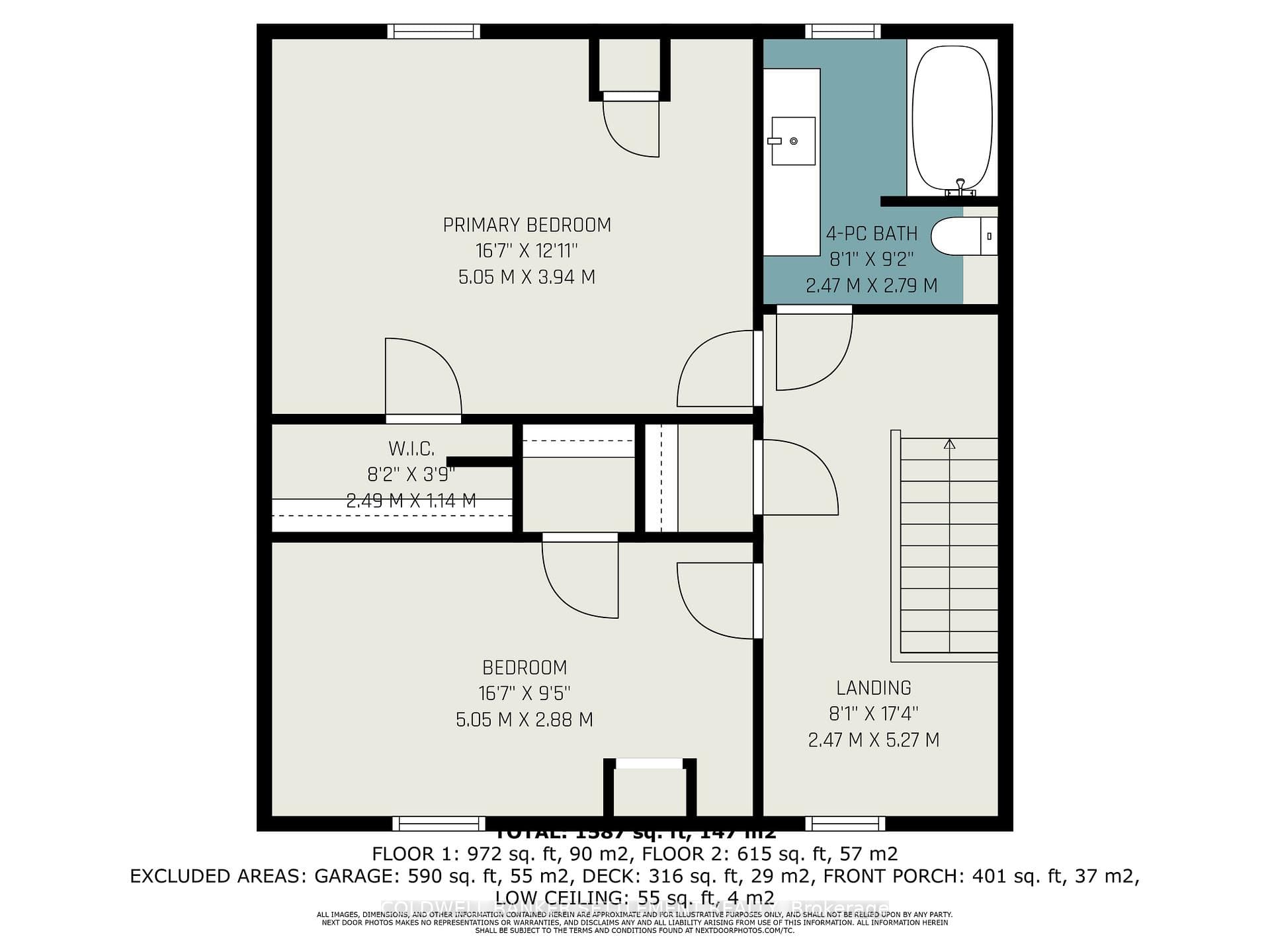 Floor Plan - Second