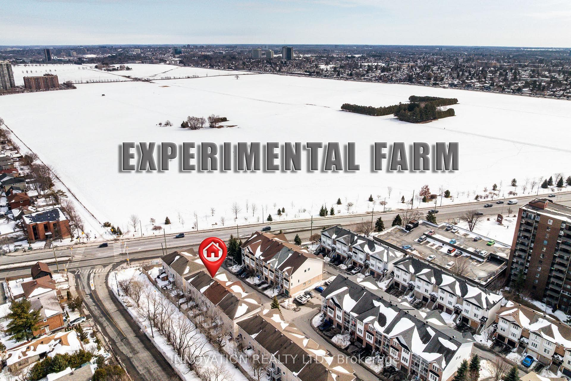 Steps to the experimental farm!