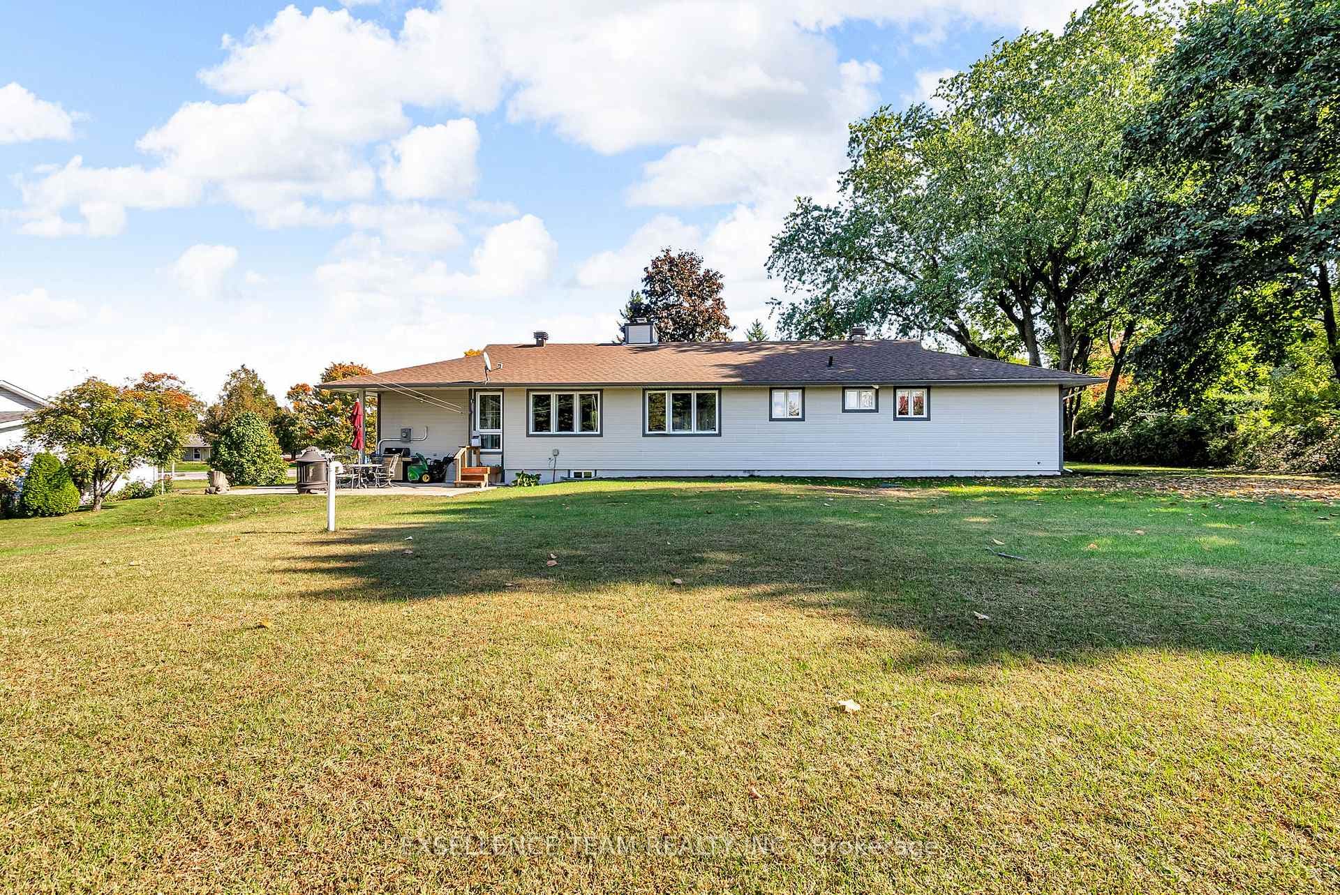 Nice size backyard